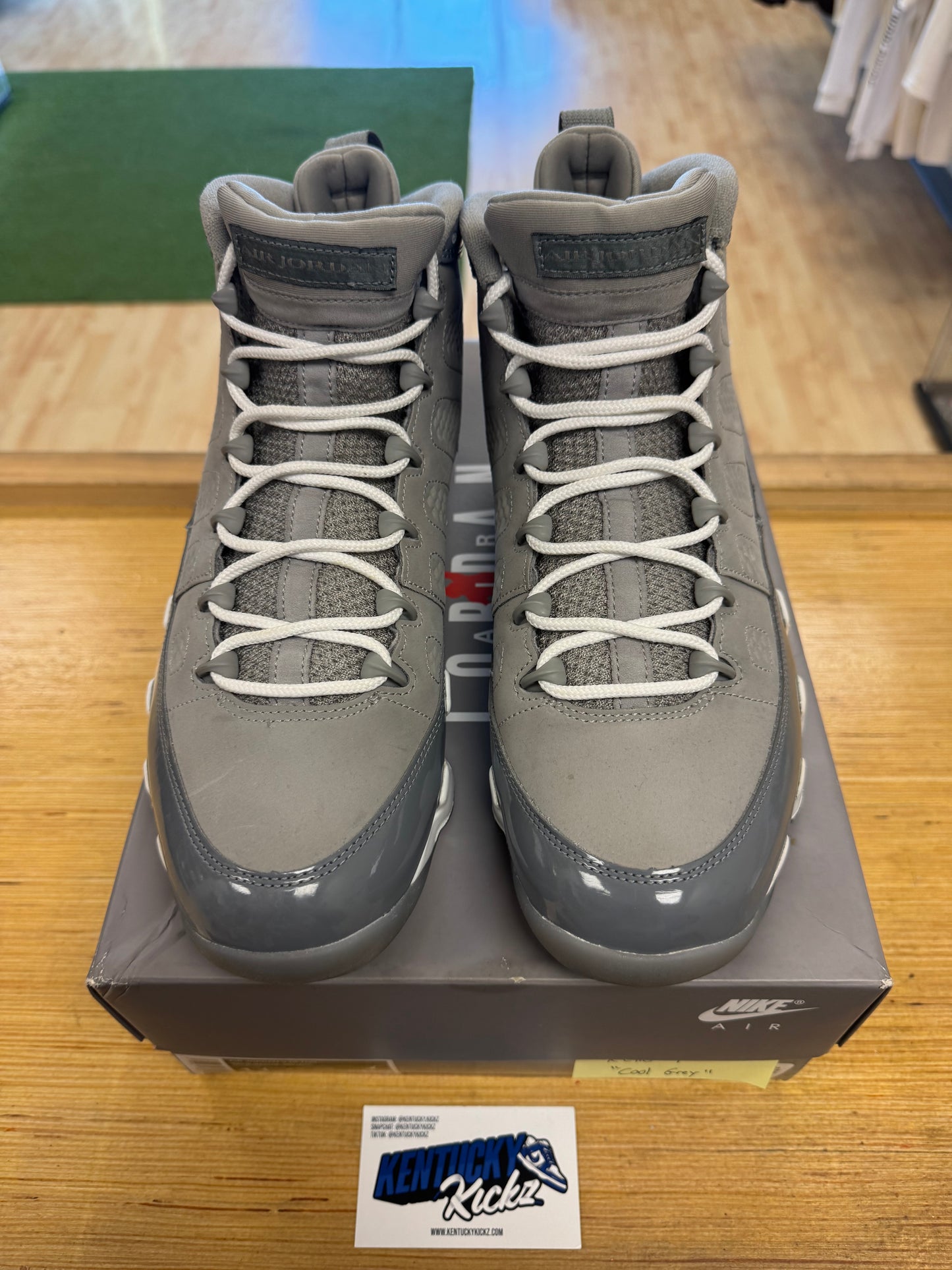 Jordan 9 Retro “Cool Grey” 2025 (Sz 11)