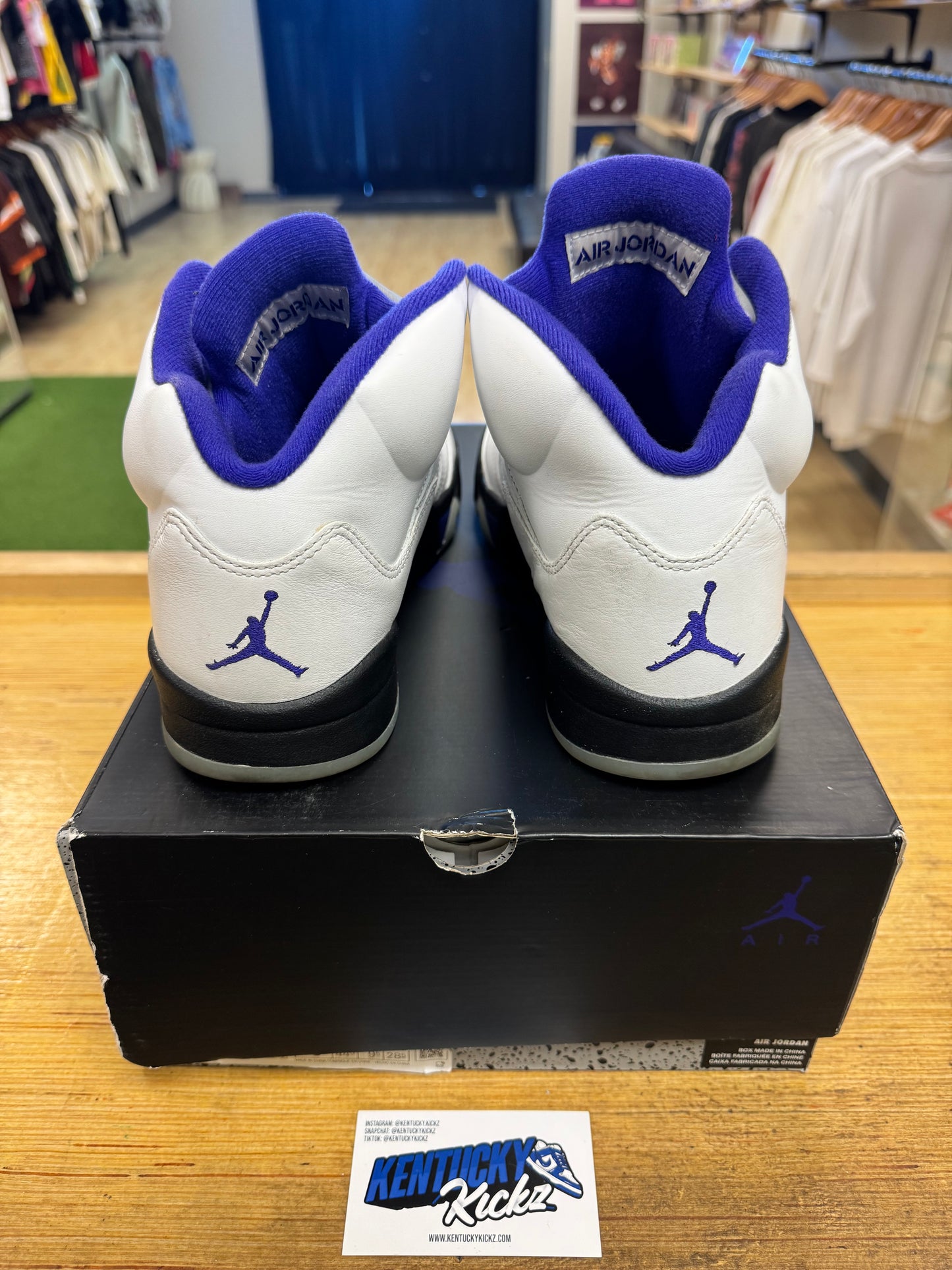 Jordan 5 Retro “Dark Concord” (Sz 10.5)