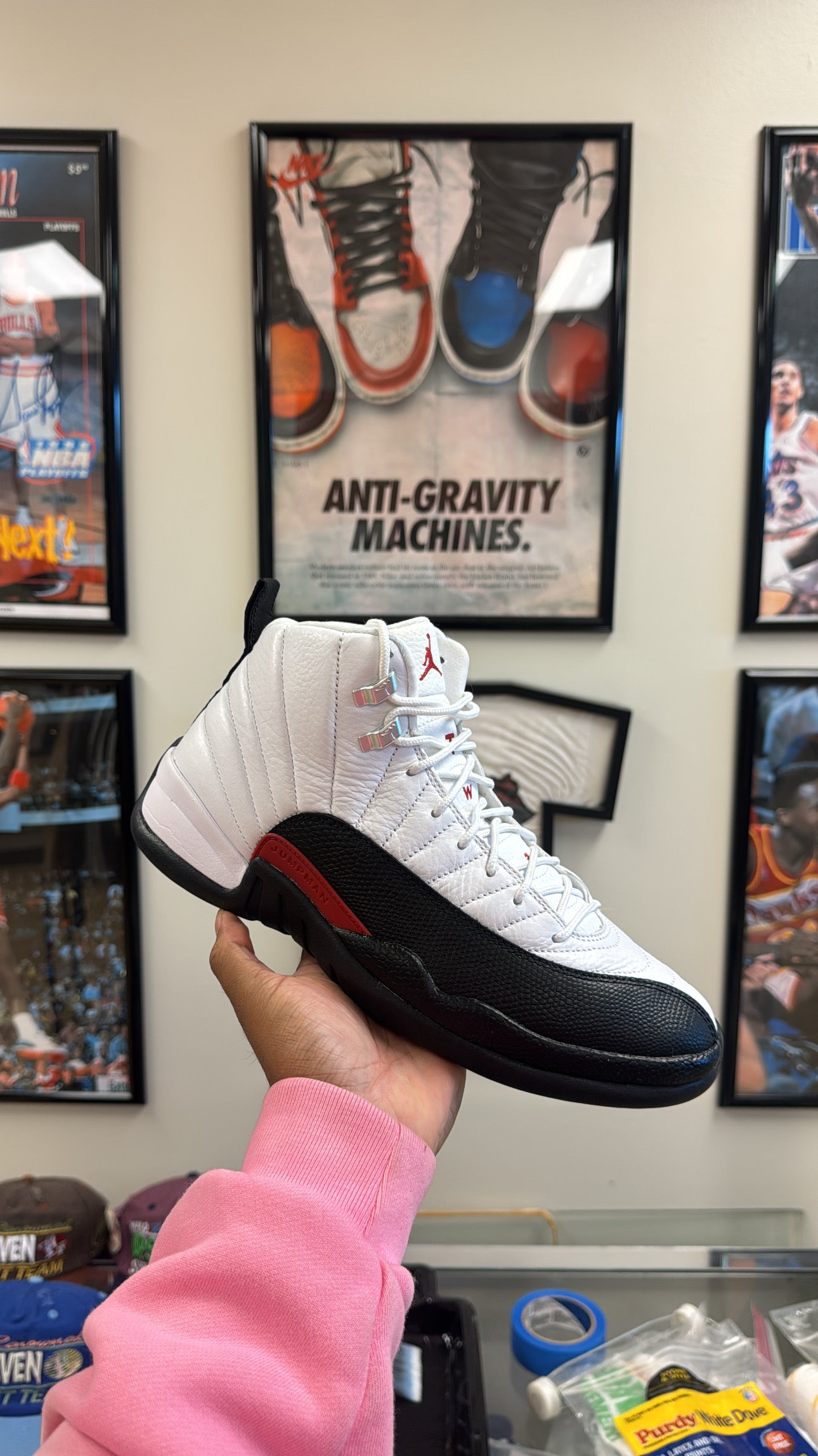 Jordan 12 Retro “Taxi Flip” (Sz 10)