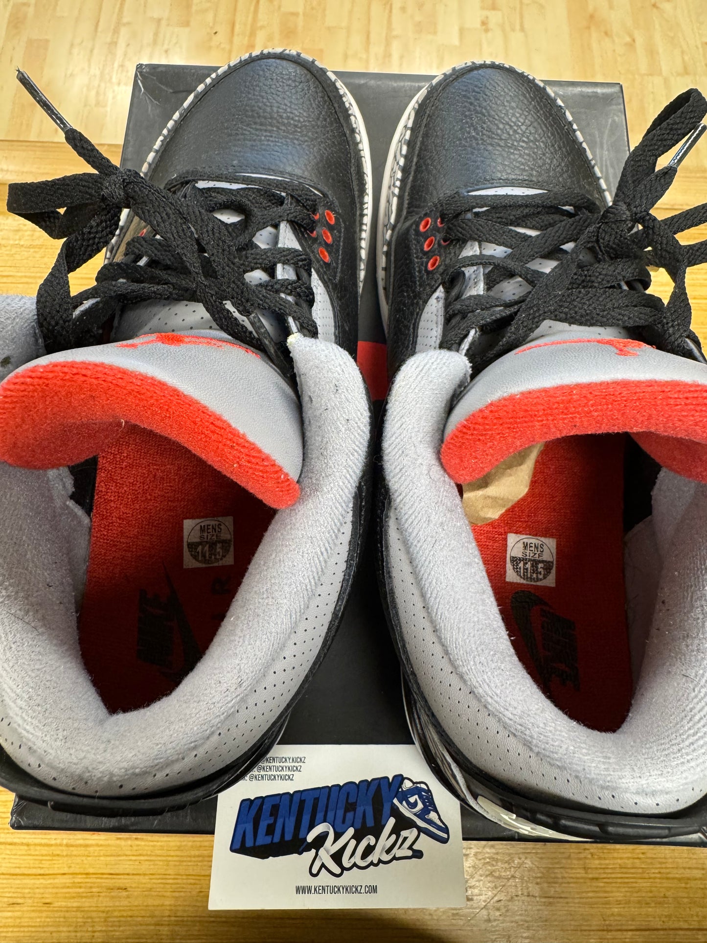 Jordan 3 Retro “Black Cement” 2018 (Sz 11.5)
