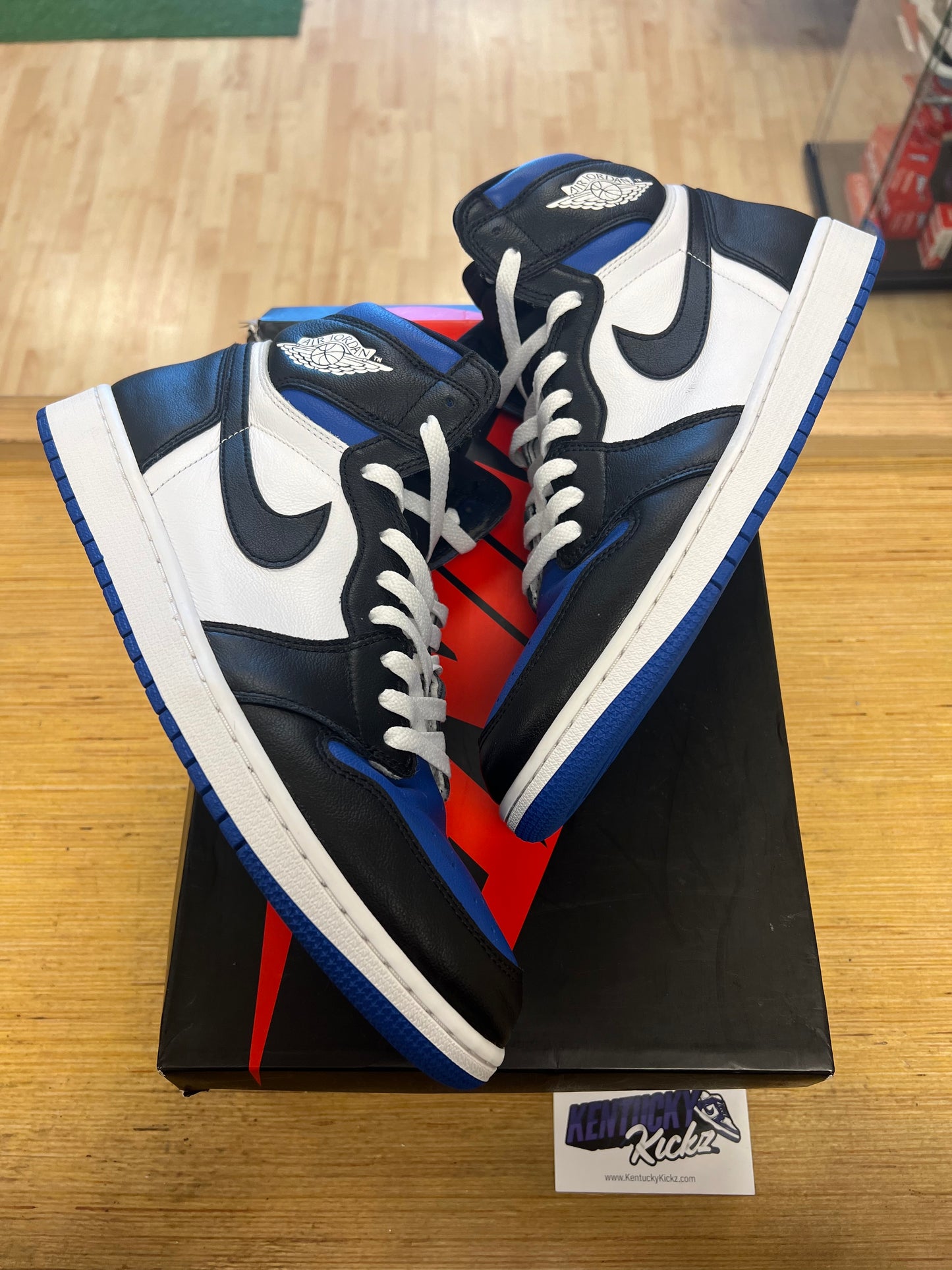 Jordan 1 Retro “Royal Toe” (Sz 12) (USED)