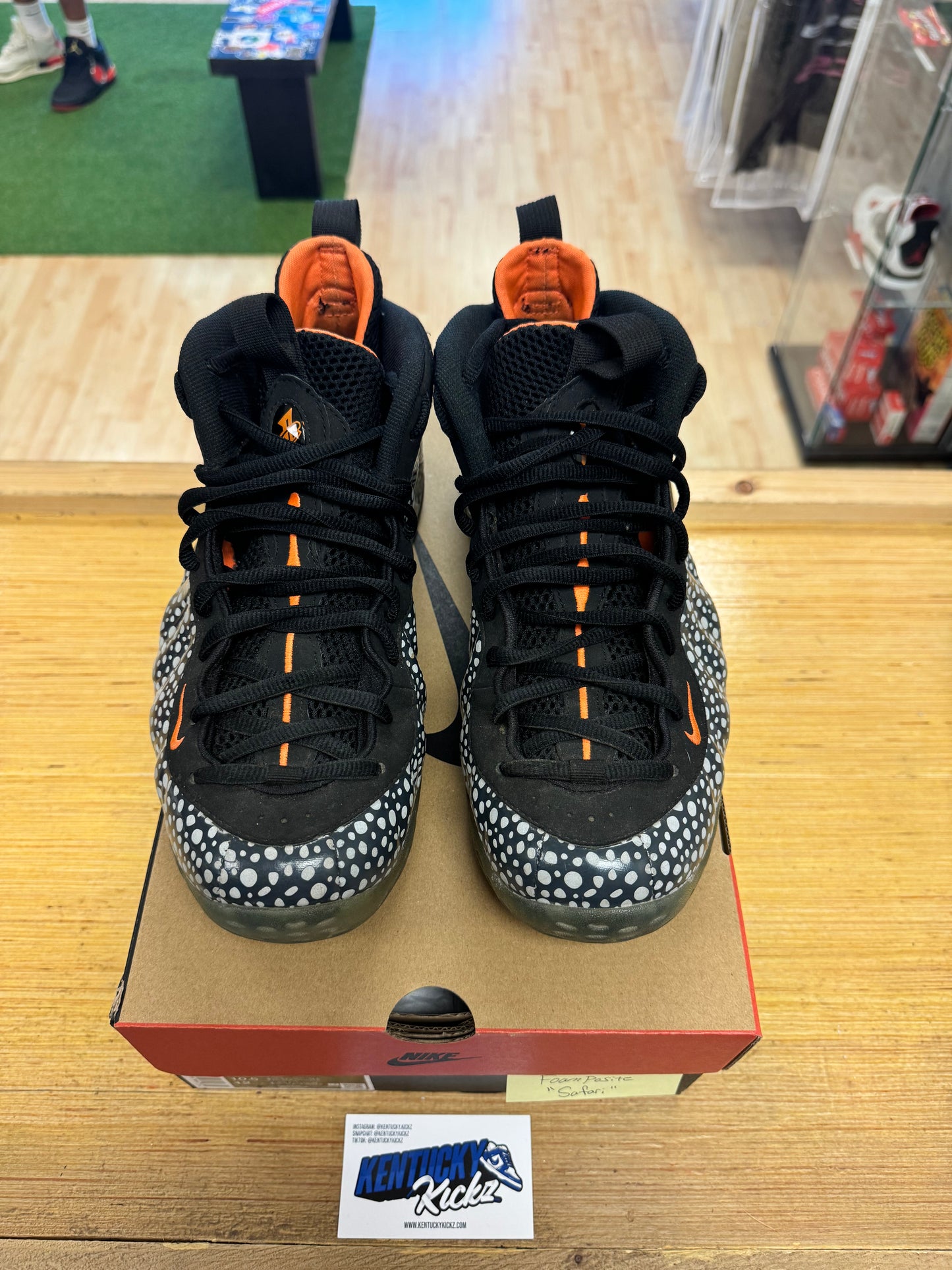 Air Foamposite One “Safari” (Sz 11) (USED)