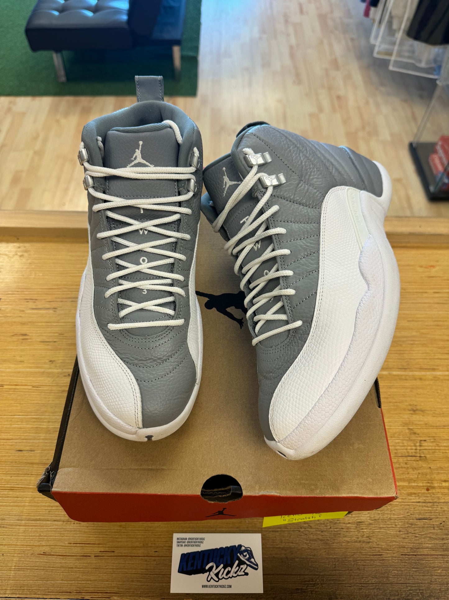 Jordan 12 Retro “Stealth” (Sz 10.5)