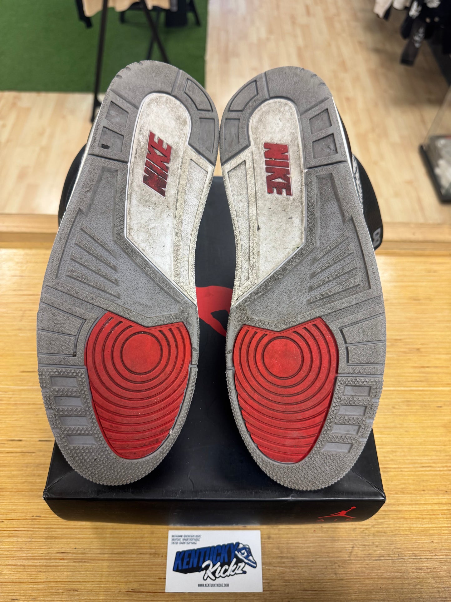 Jordan 3 Retro “Black Cement” 2018 (Sz 11.5)