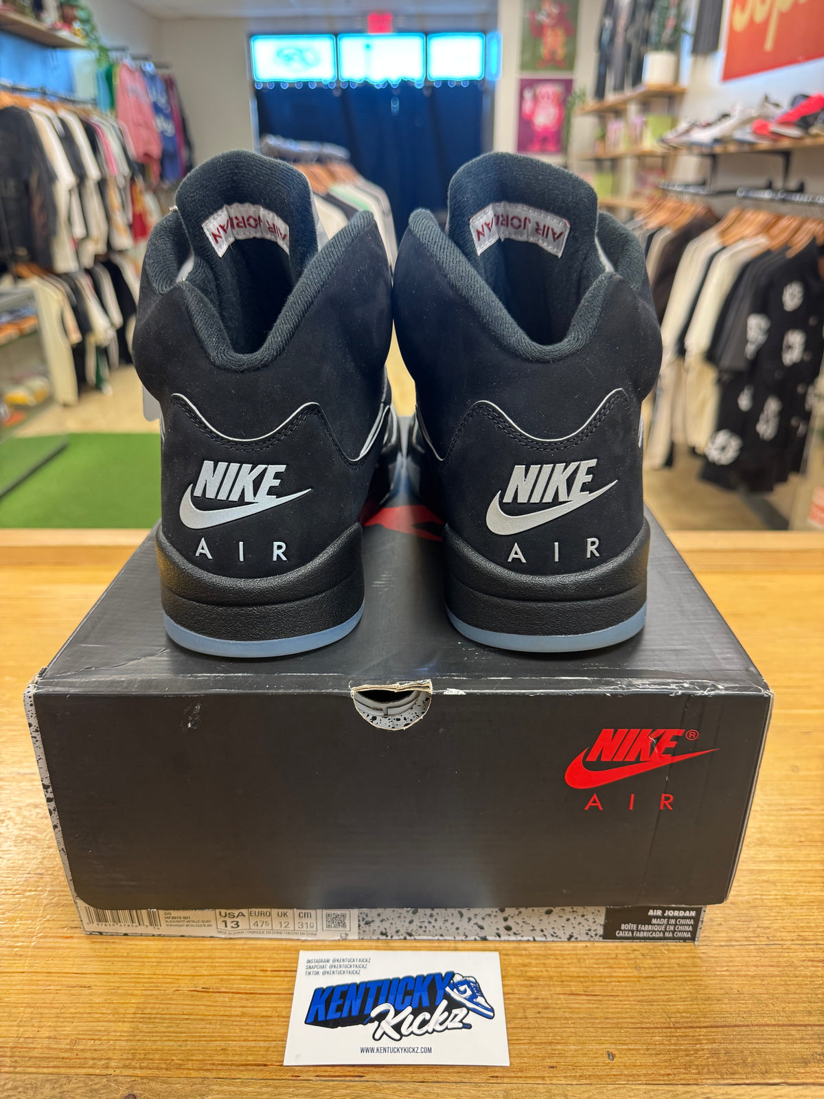 Jordan 5 Retro “Metallic” 2025 (Sz 13)