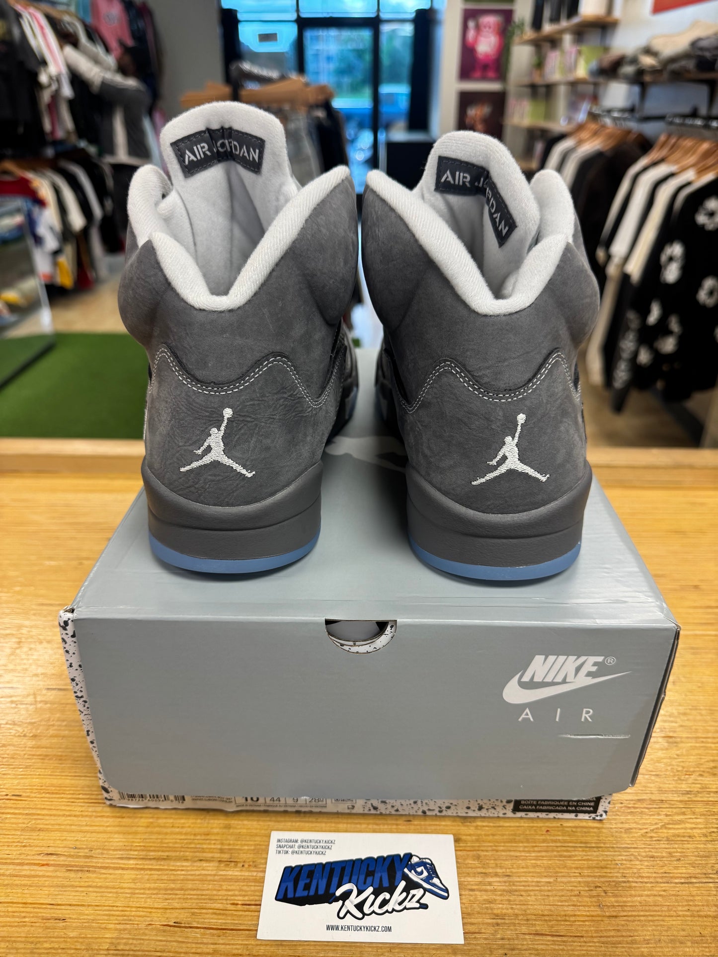 Jordan 5 Retro “Wolf Grey” 2026 (Sz 10)