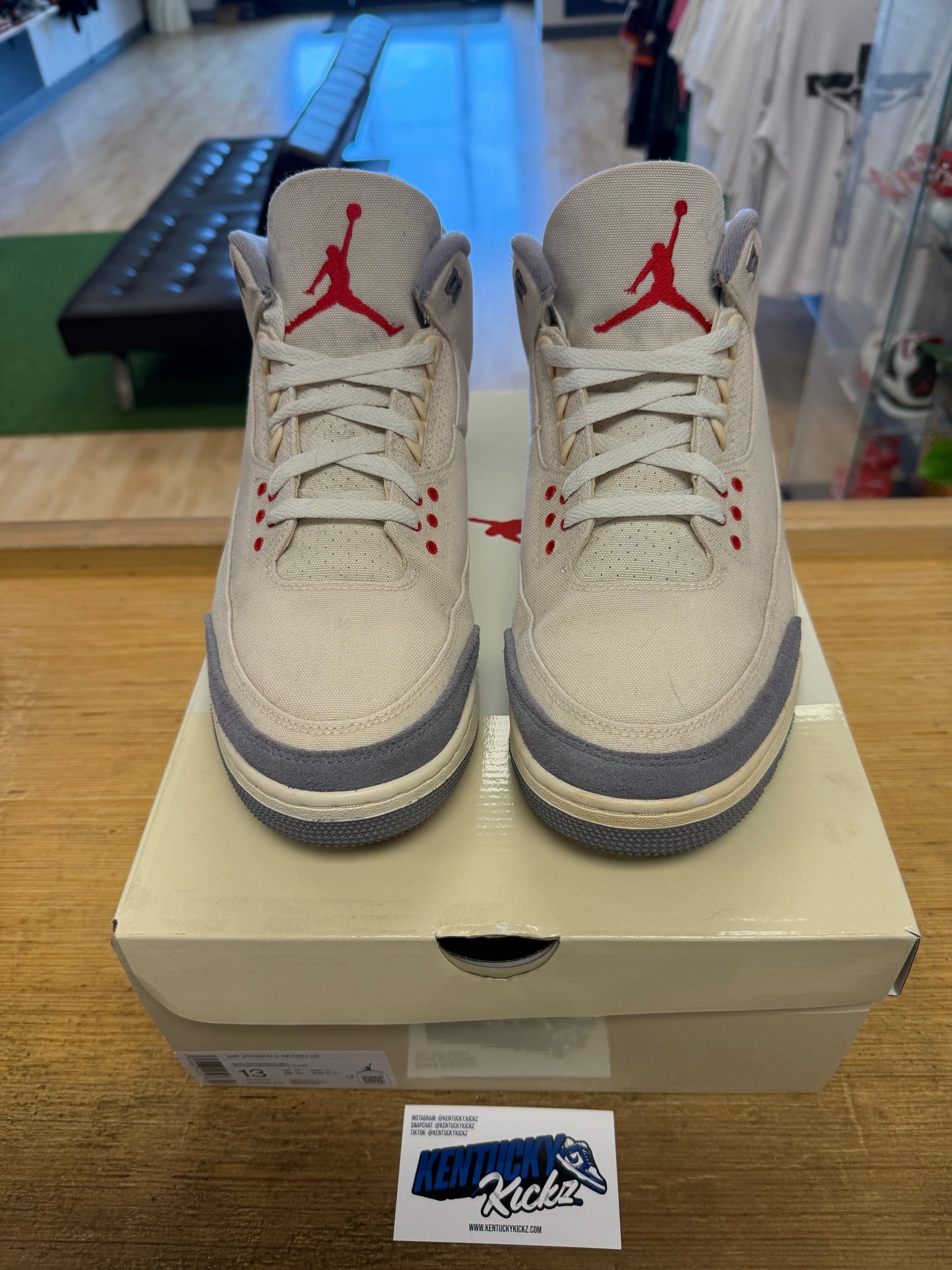 Jordan 3 Retro “Muslin” (Sz 13)