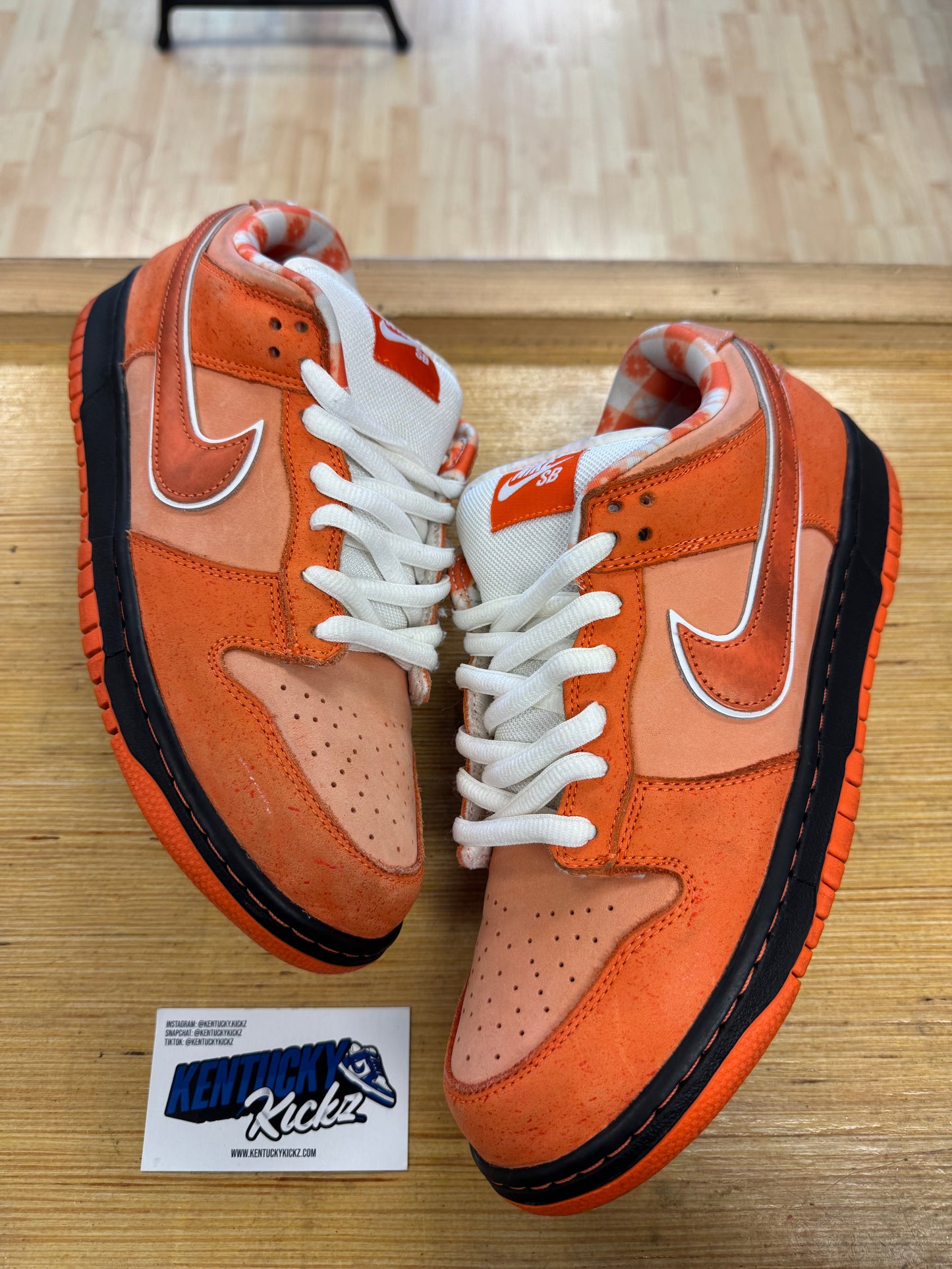 SB Dunk Low “Concepts Orange Lobster” (9.5)