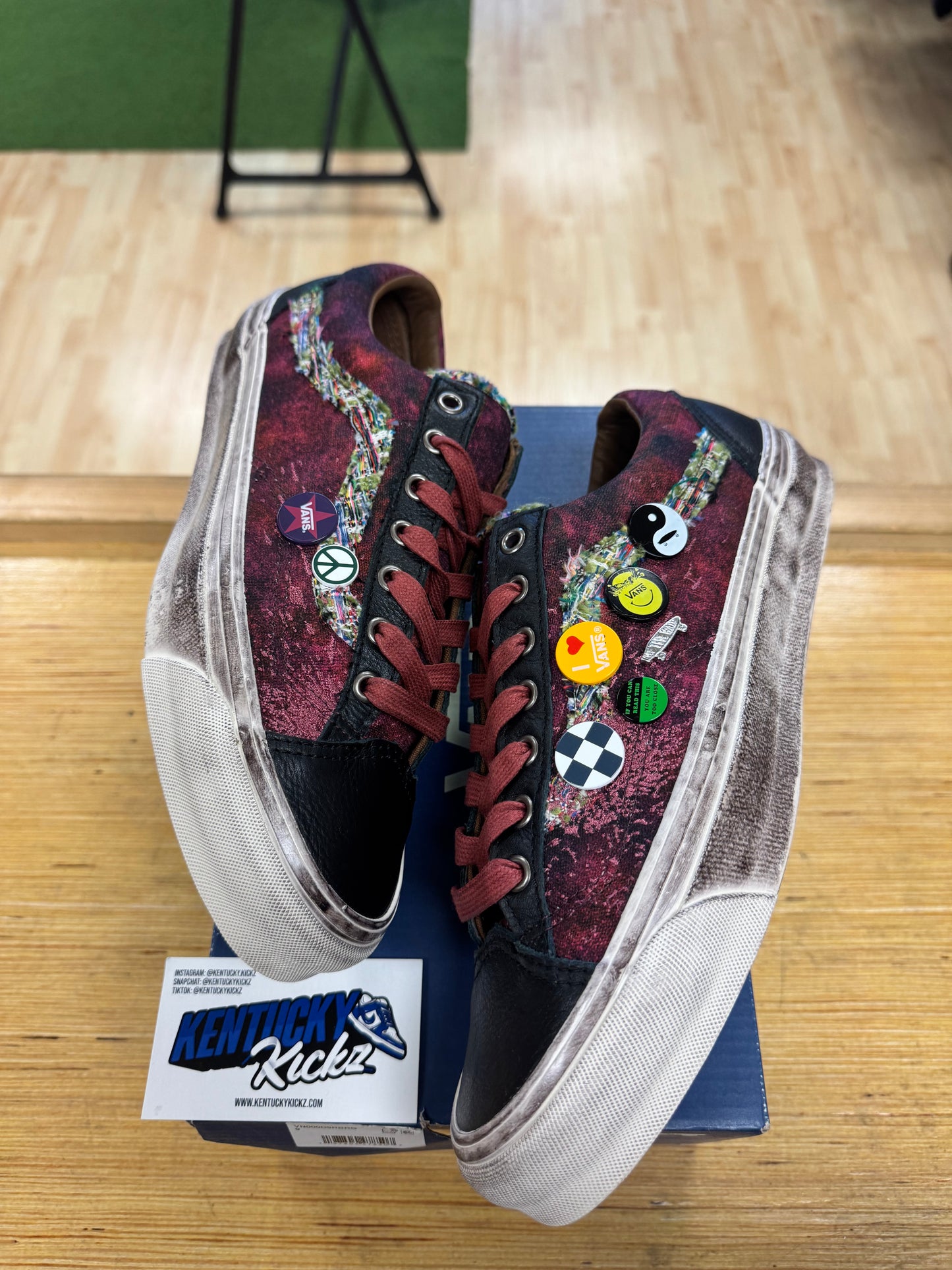 Vans Old Skool 36 Lx “Souvenir Burgundy” (Sz 9)