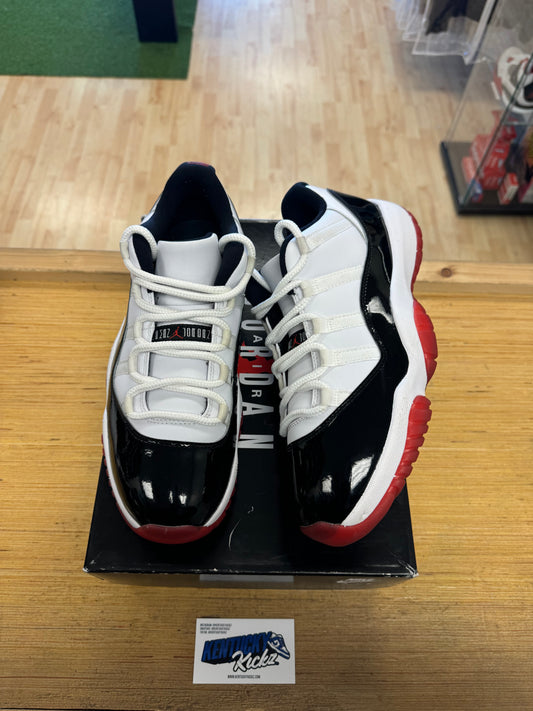 Jordan 11 Low “Concord Bred” (Sz 10.5) (USED 1x)