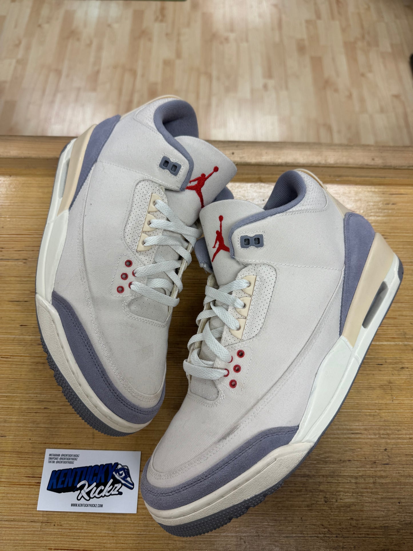 Jordan 3 Retro “Muslin” (Sz 12)