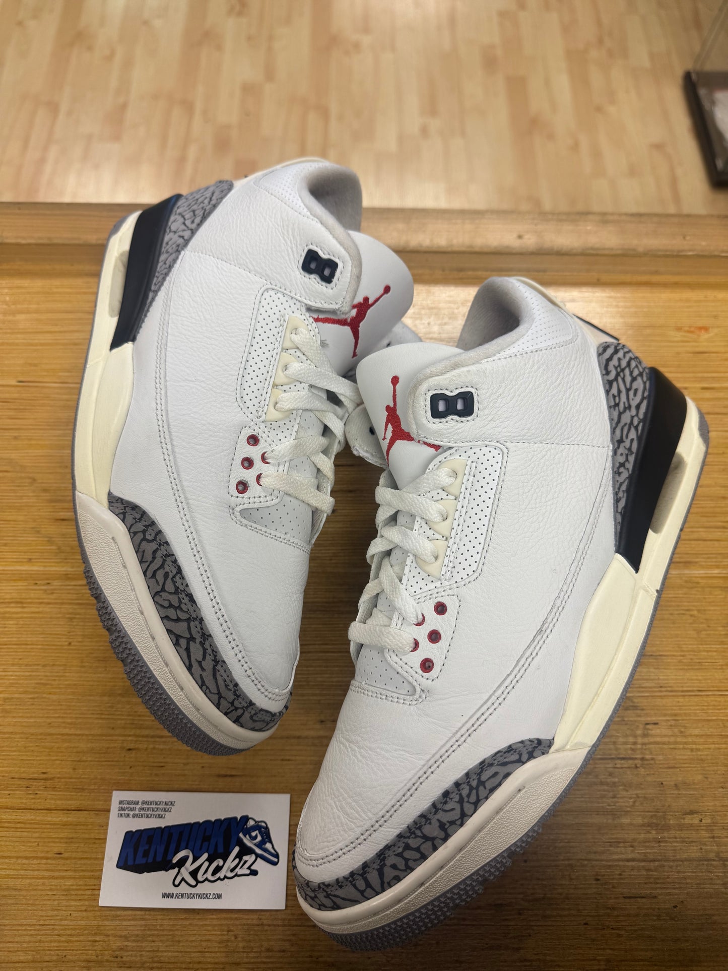 Jordan 3 Retro “White Cement Reimagined” (Sz 11)