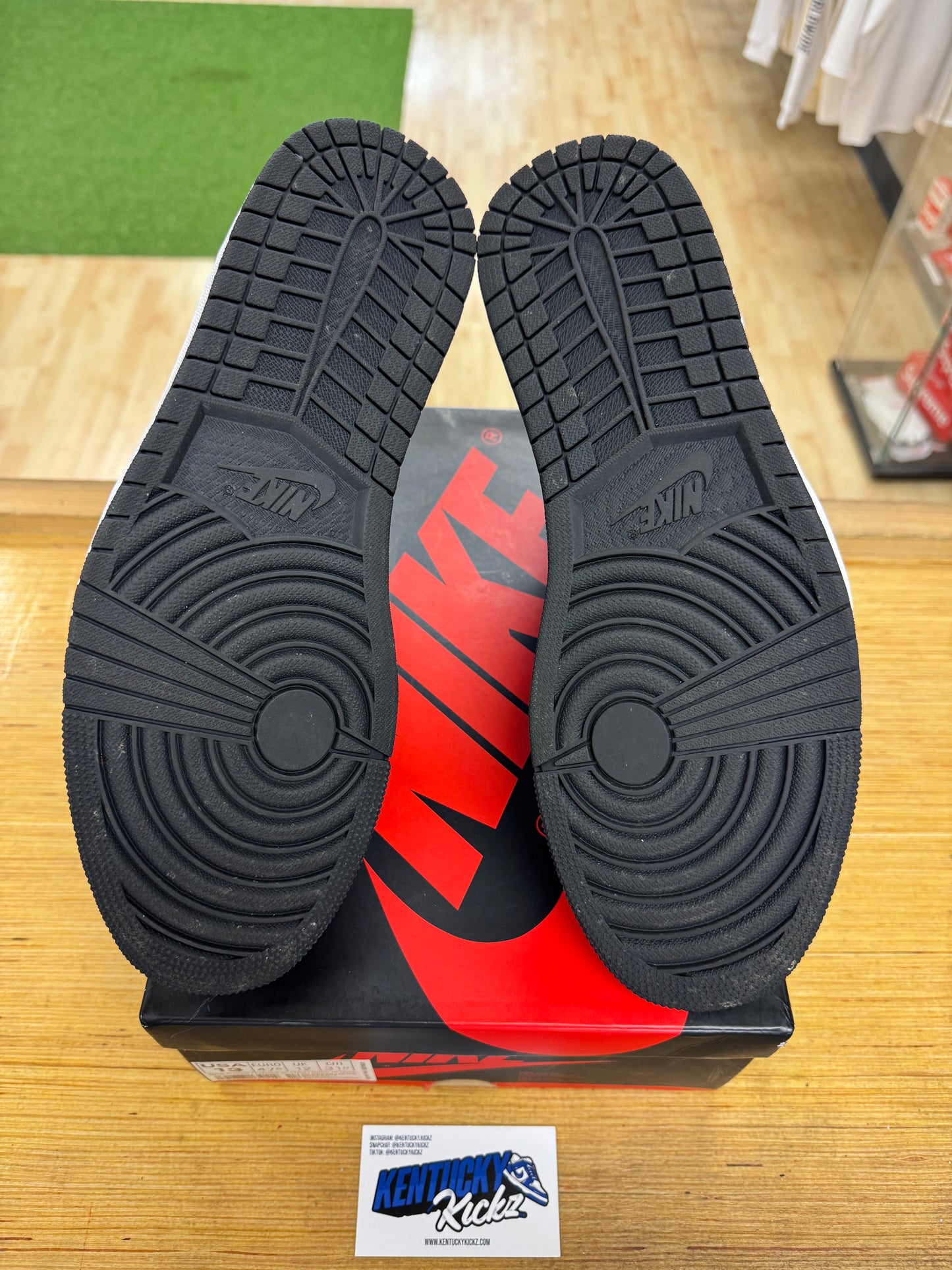 Jordan 1 Retro High NRG “Patent Gold Toe” (Sz 13)