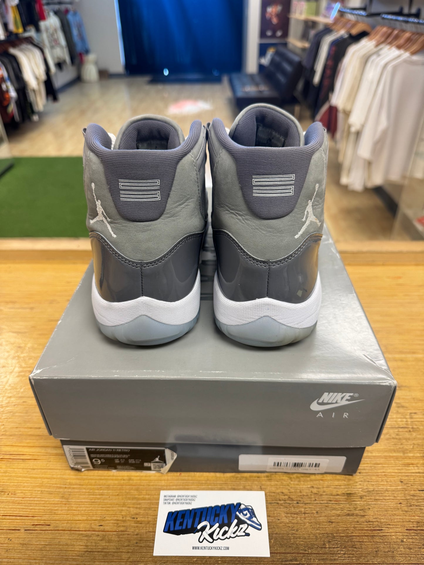 Jordan 11 Retro “Cool Grey” 2021 (Sz 9.5)
