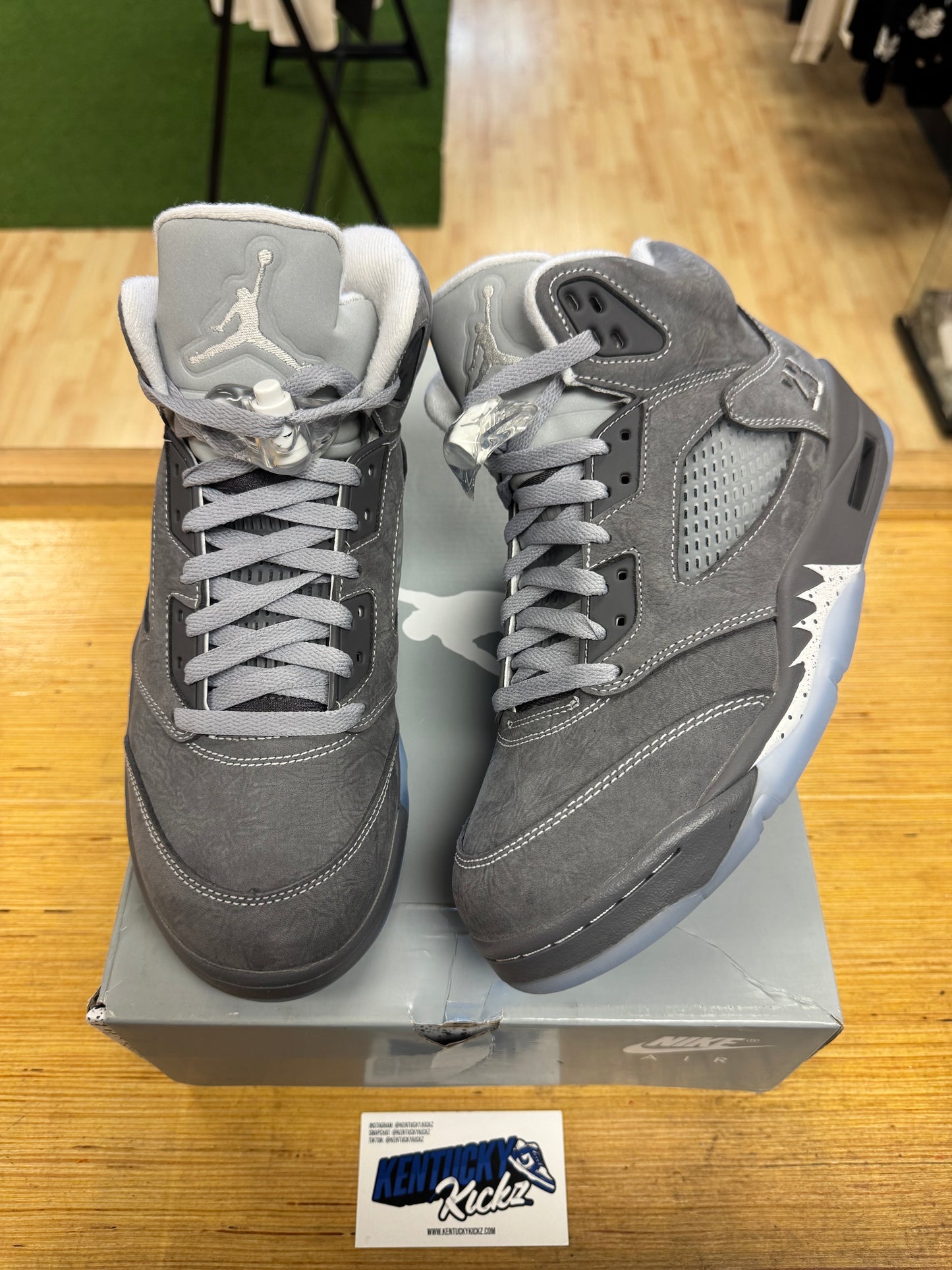 Jordan 5 Retro “Wolf Grey” 2026 (Sz 8.5)