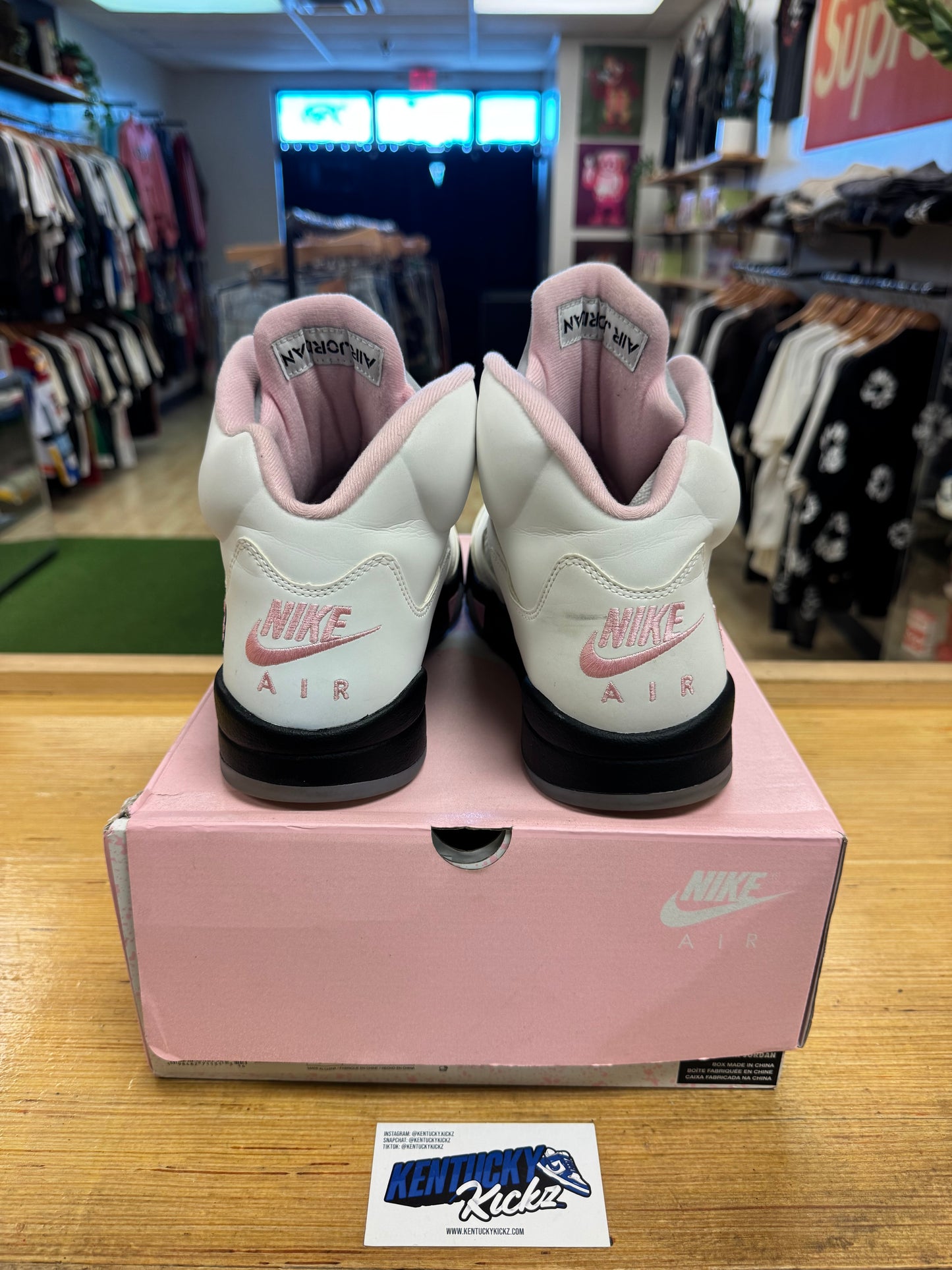 Jordan 5 Retro “Medium Soft Pink” (Sz 11)