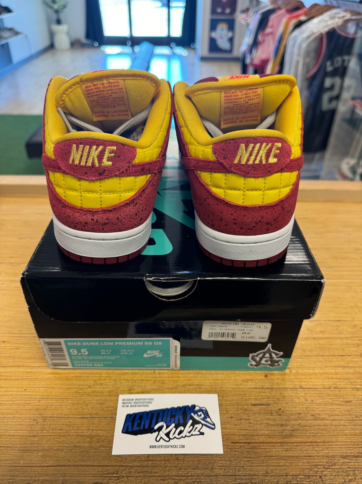 SB Dunk Low “Rukus Crawfish” (Sz 9.5)