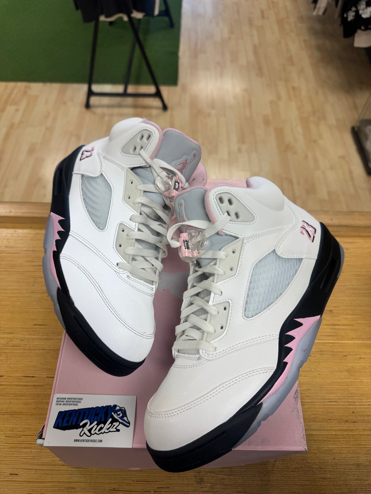 Jordan 5 Retro “Medium Soft Pink” (Sz 11.5)