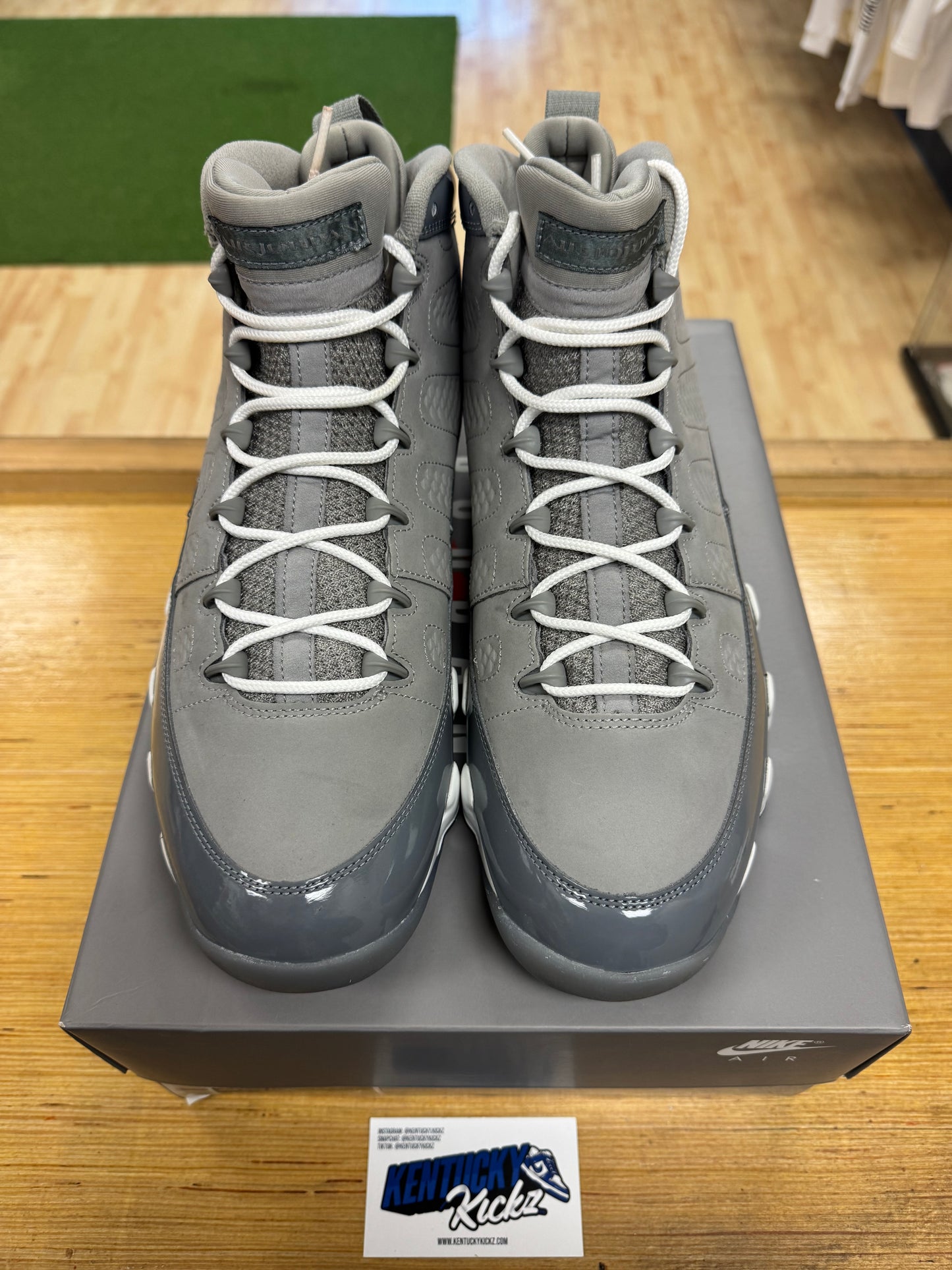 Jordan 9 Retro “Cool Grey” 2025 (Sz 12)