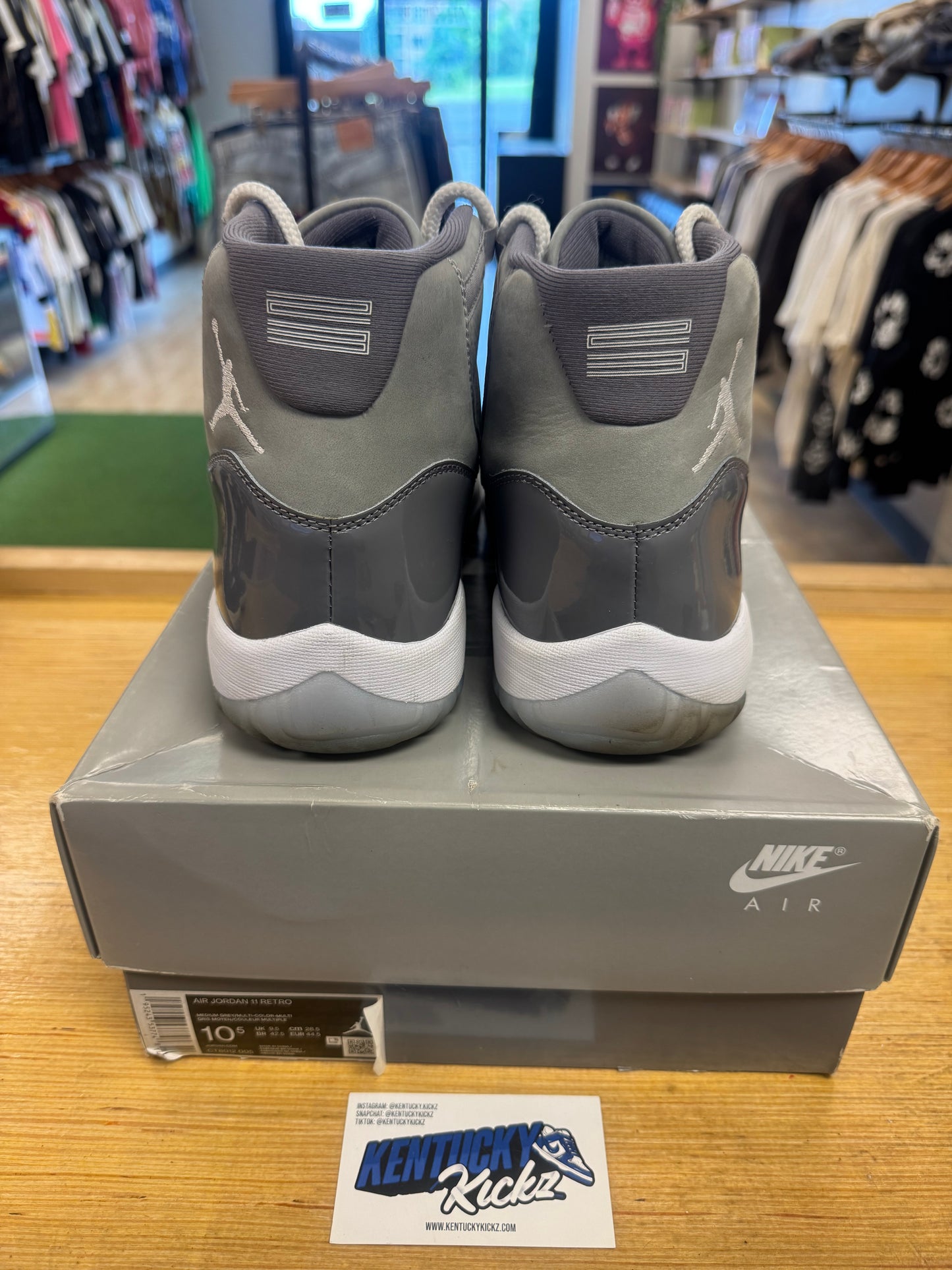 Jordan 11 Retro “Cool Grey” 2021 (Sz 10.5)