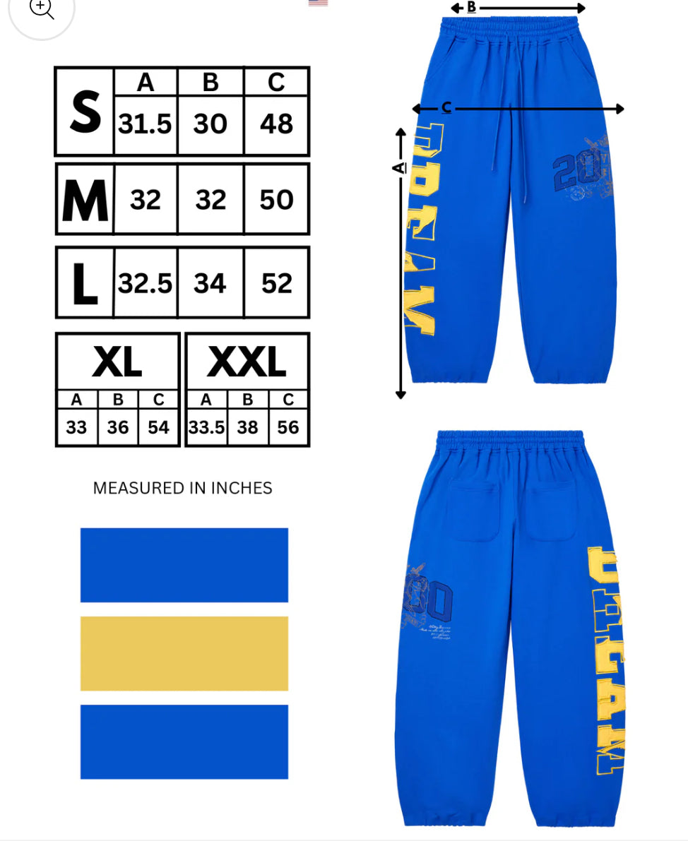 “VALE” BLUEY SWEATS