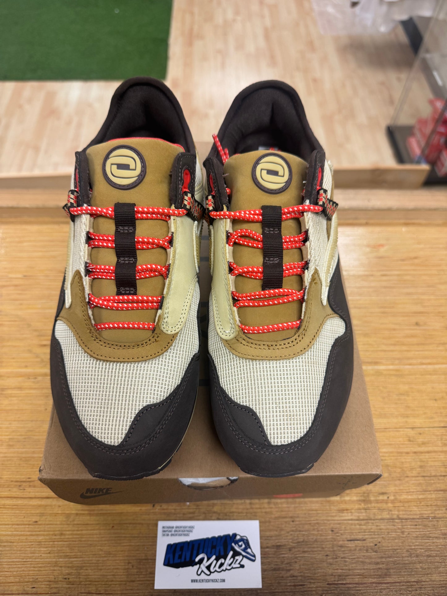 Air Max 1 “Travis Scott Cactus Jack Baroque Brown” (Sz 10)