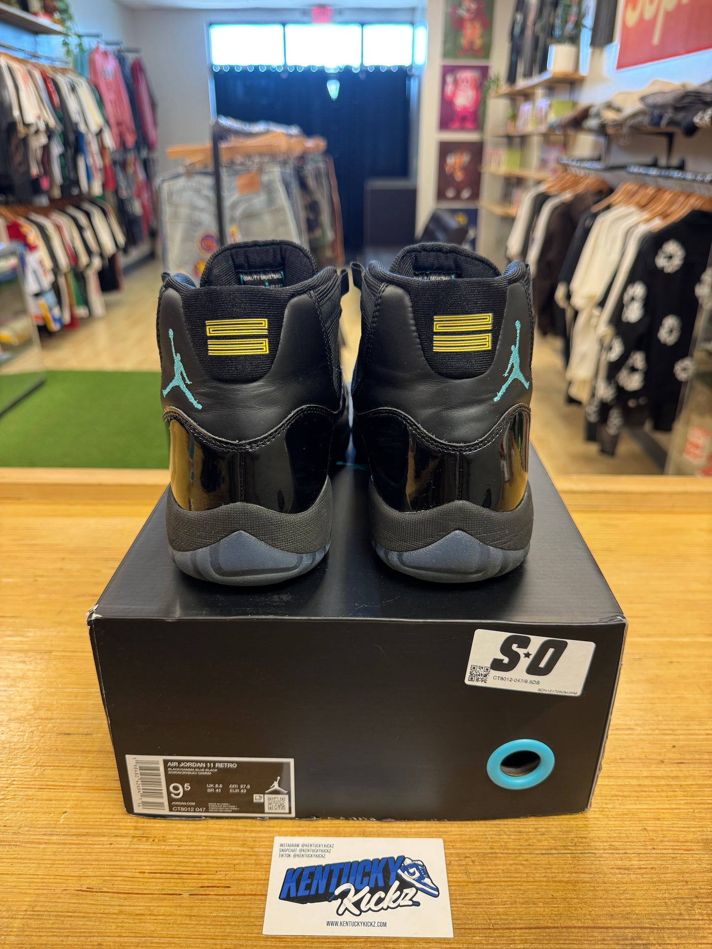 Jordan 11 Retro “Gamma” 2025 (Sz 9.5)