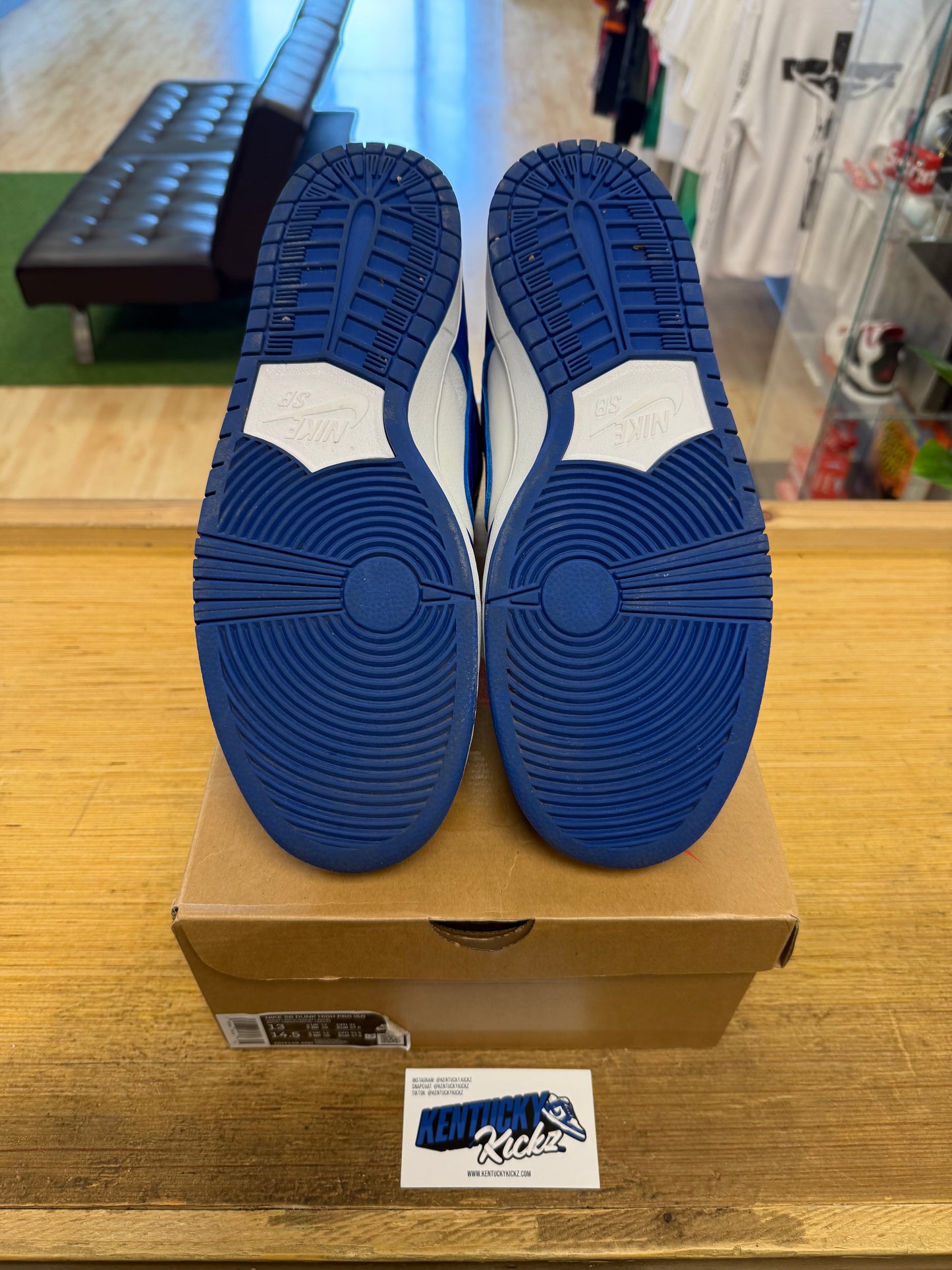 SB Dunk High Pro ISO “Kentucky” (Sz 13)