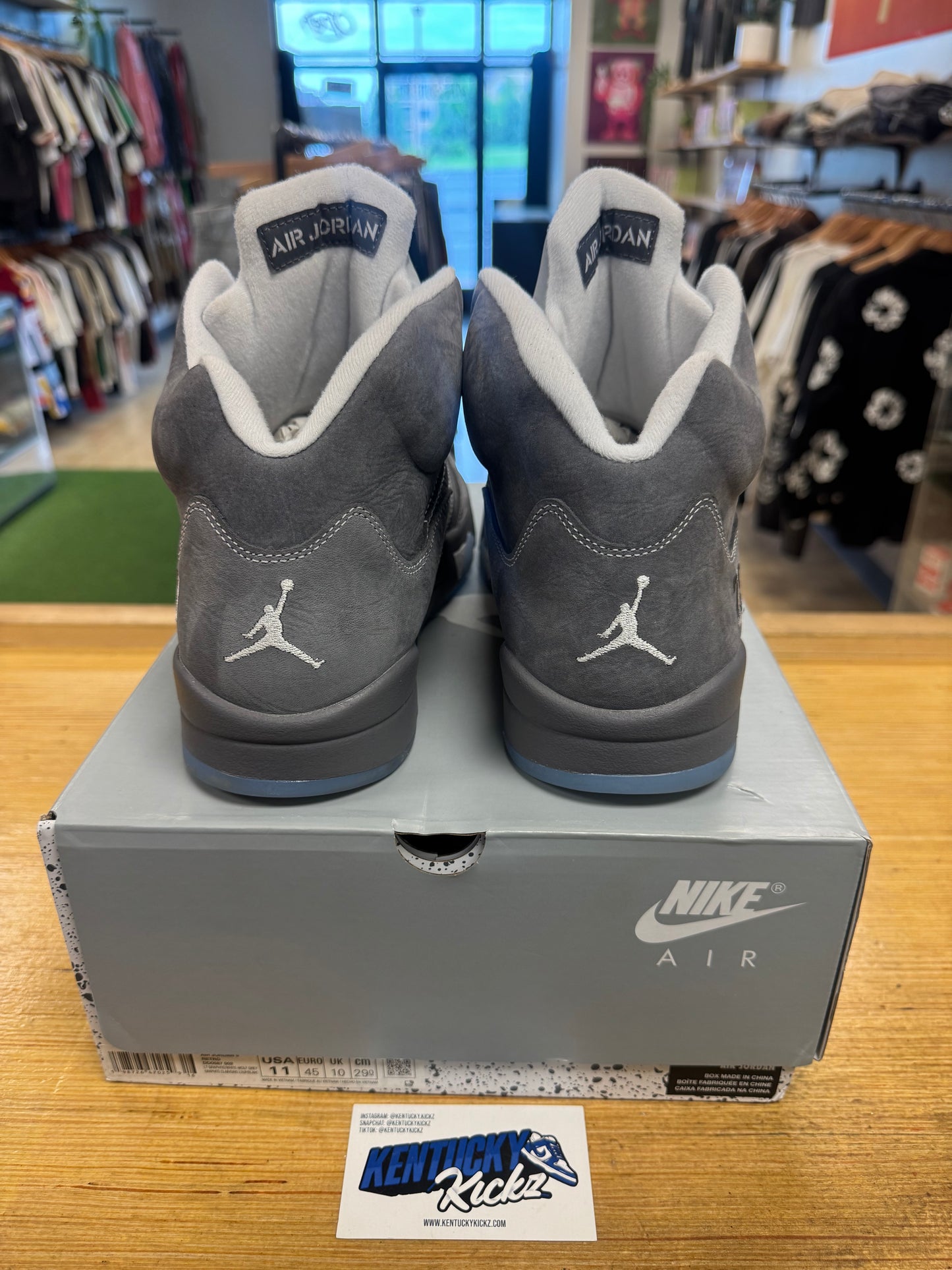 Jordan 5 Retro “Wolf Grey” 2026 (Sz 11)