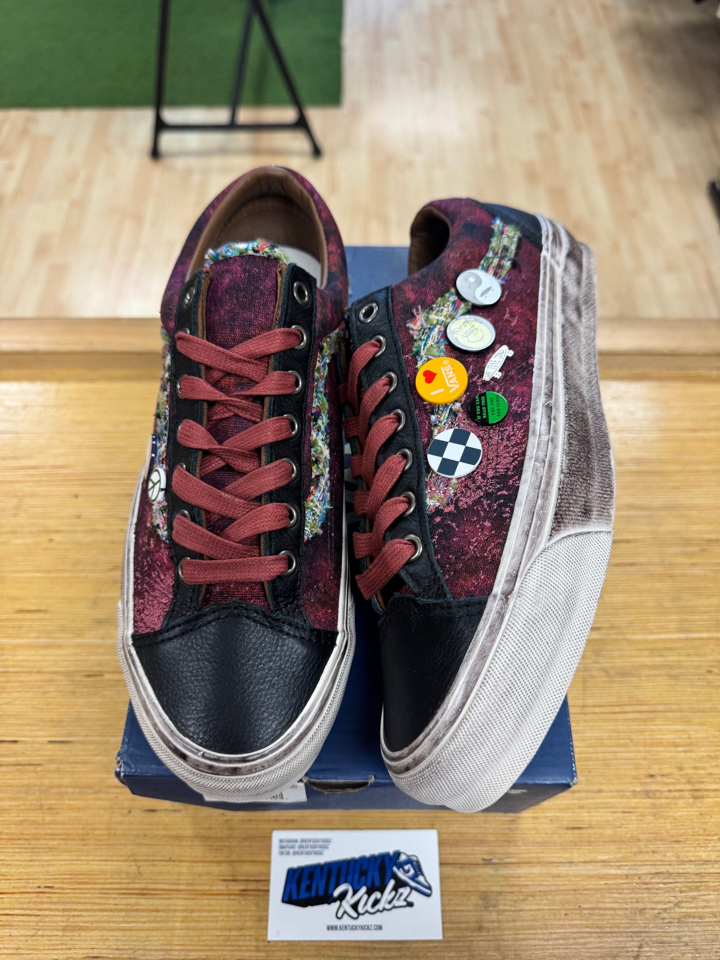 Vans Old Skool 36 Lx “Souvenir Burgundy” (Sz 9)