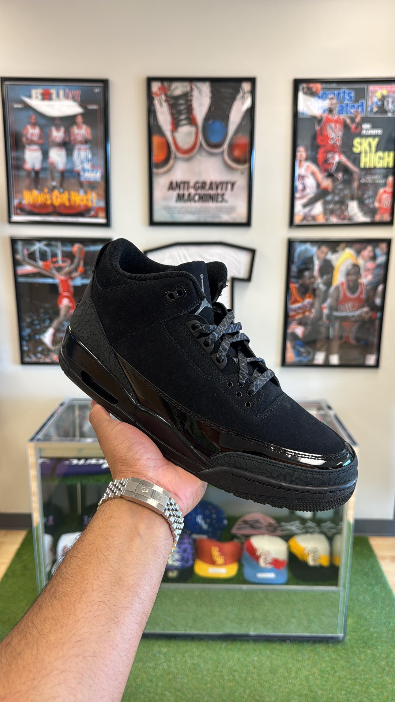 Jordan 3 Retro “Black Cat” 2025 (Sz 12)