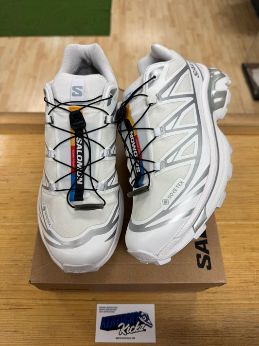 Salomon XT-6 “White/Ftw Silver” (Sz 9)