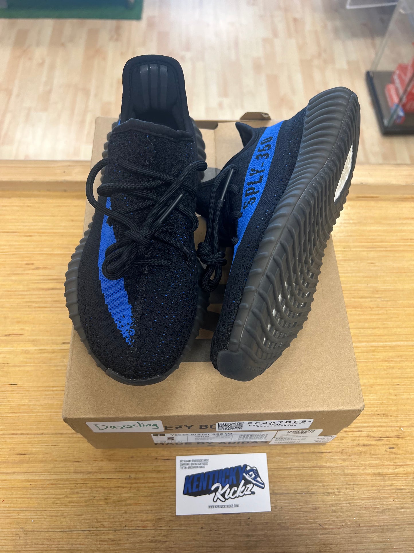 Yeezy Boost 350 V2 “Dazzling Blue” (Sz 5)