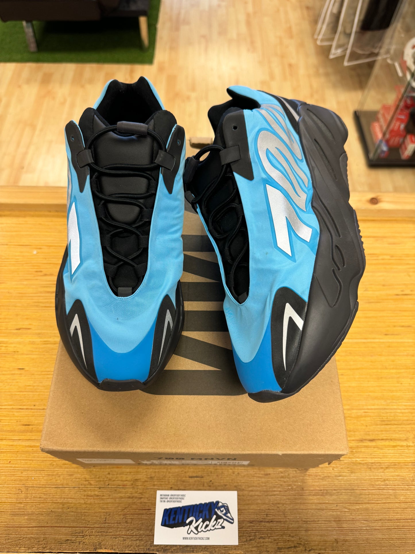 Yeezy Boost 700 MNVN “Bright Cyan” (Sz 12)