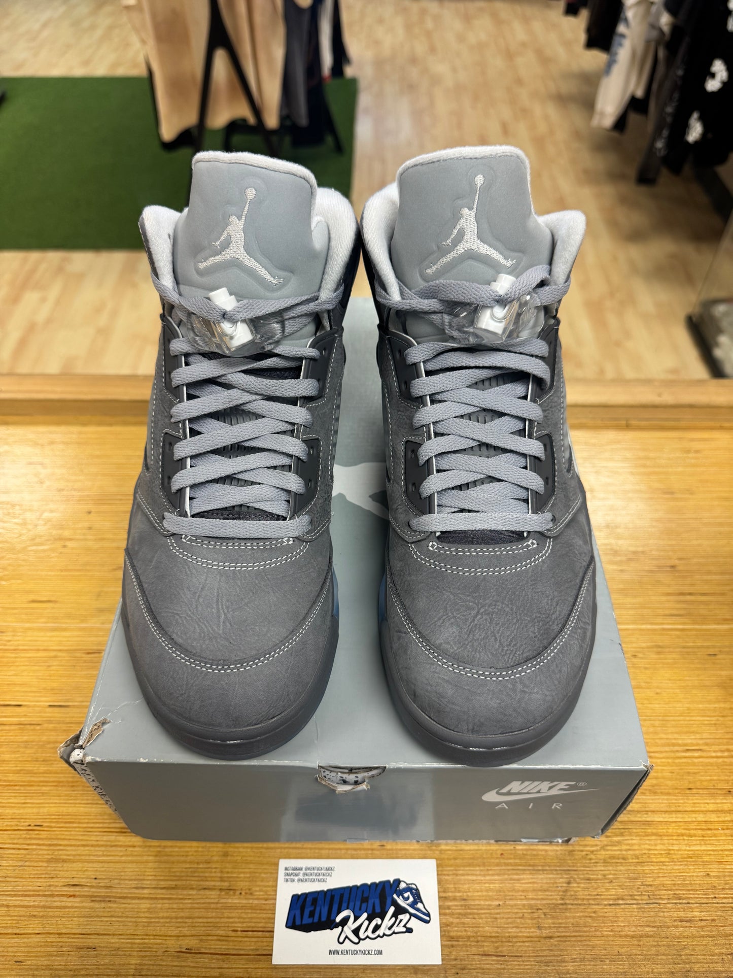 Jordan 5 Retro “Wolf Grey” 2026 (Sz 9.5)