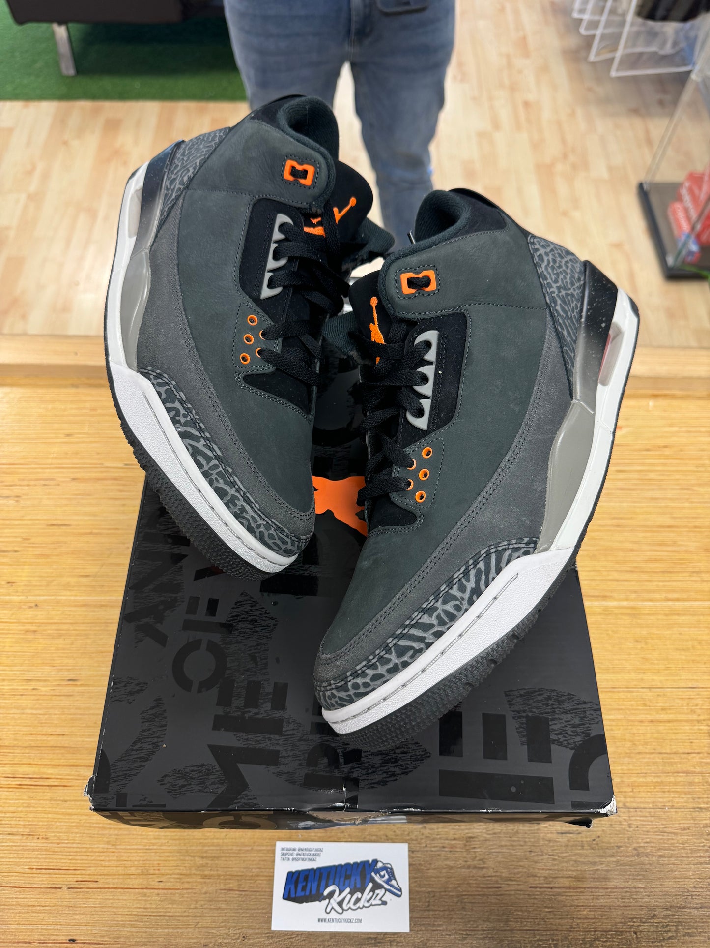 Jordan 3 Retro “Fear” (Sz 12.5)