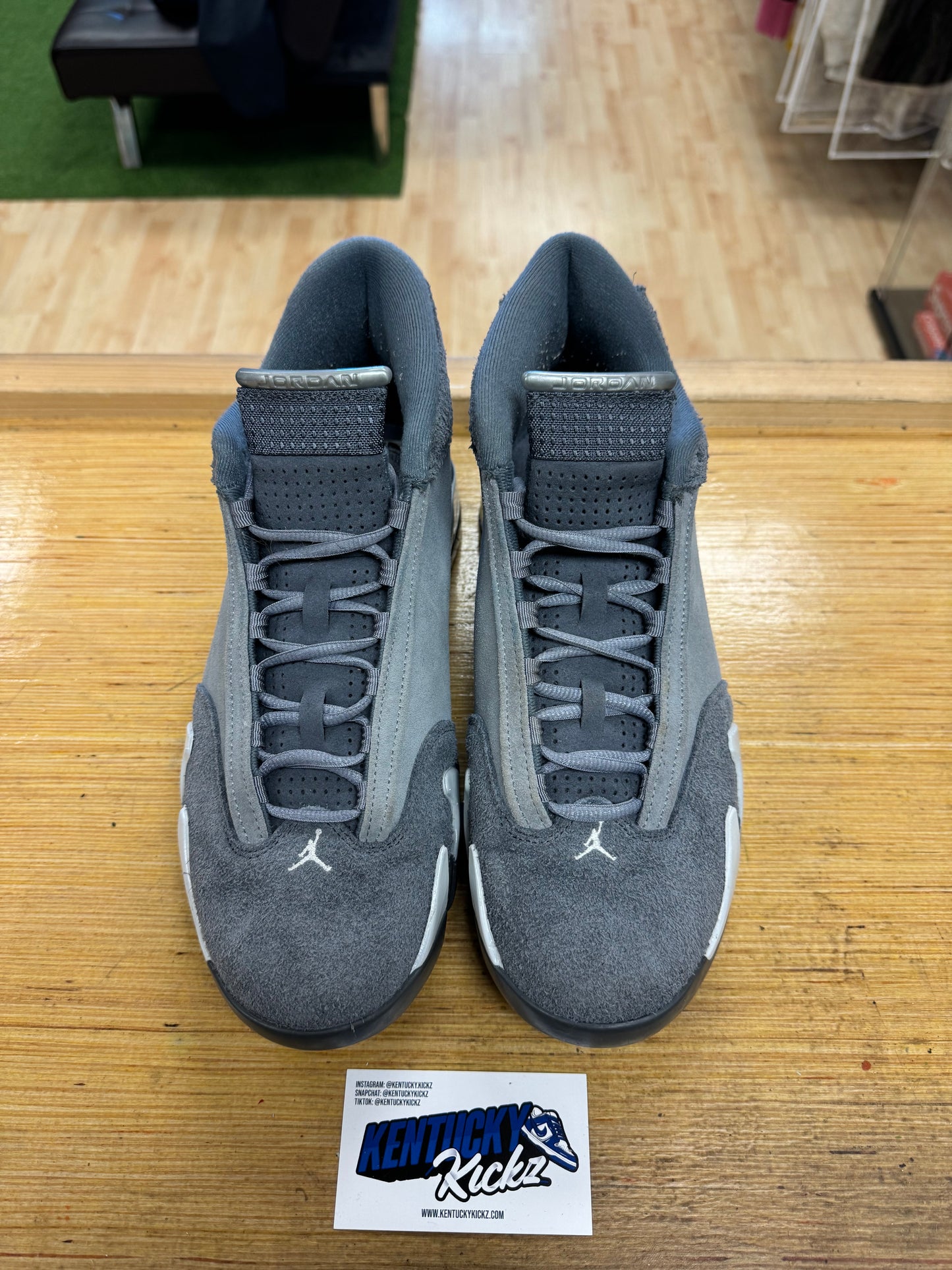 Jordan 14 Retro “Flint Grey” (Sz 11)