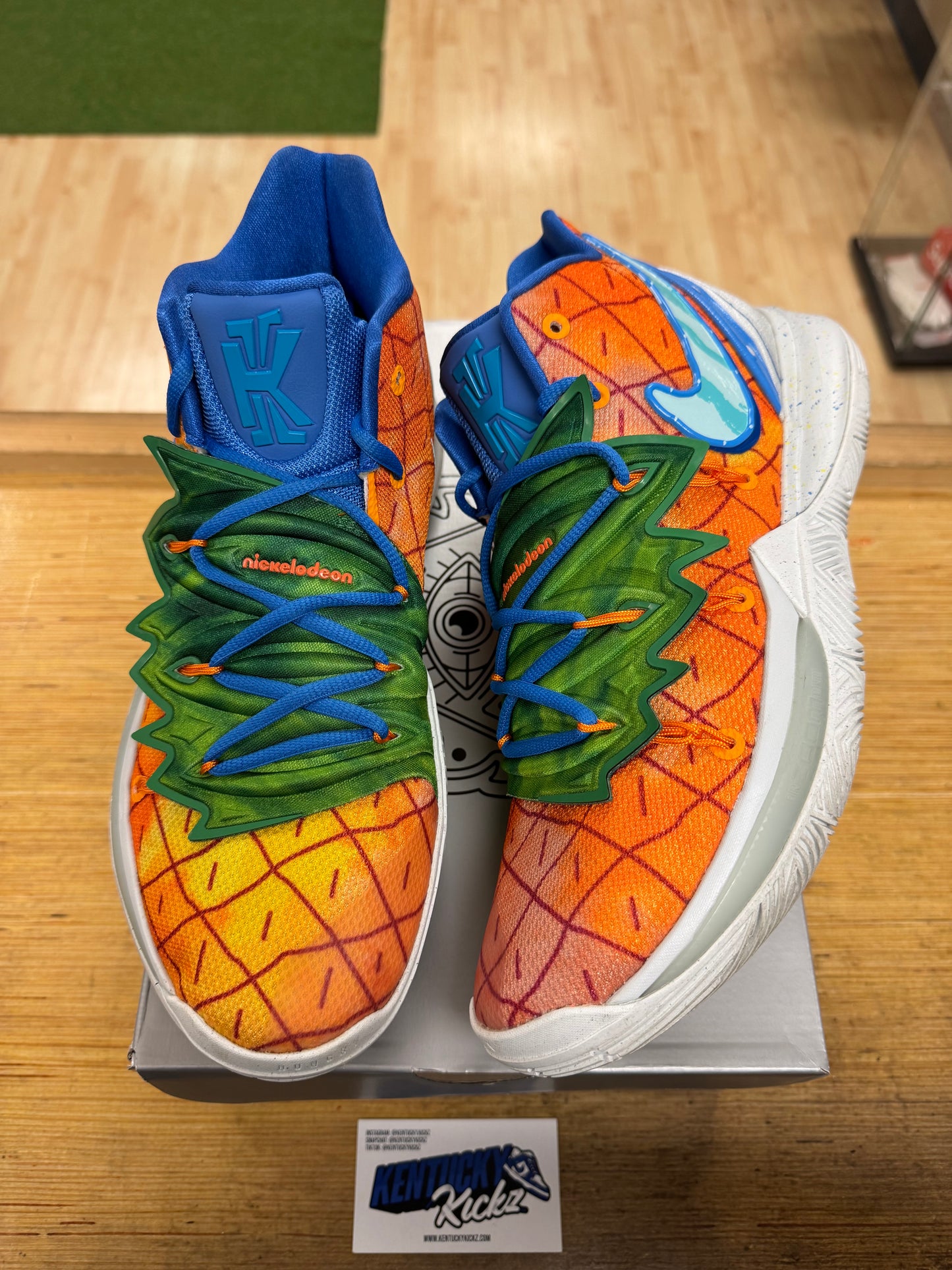 Kyrie 5 “SpongeBob Pineapple House” (Sz 11.5)