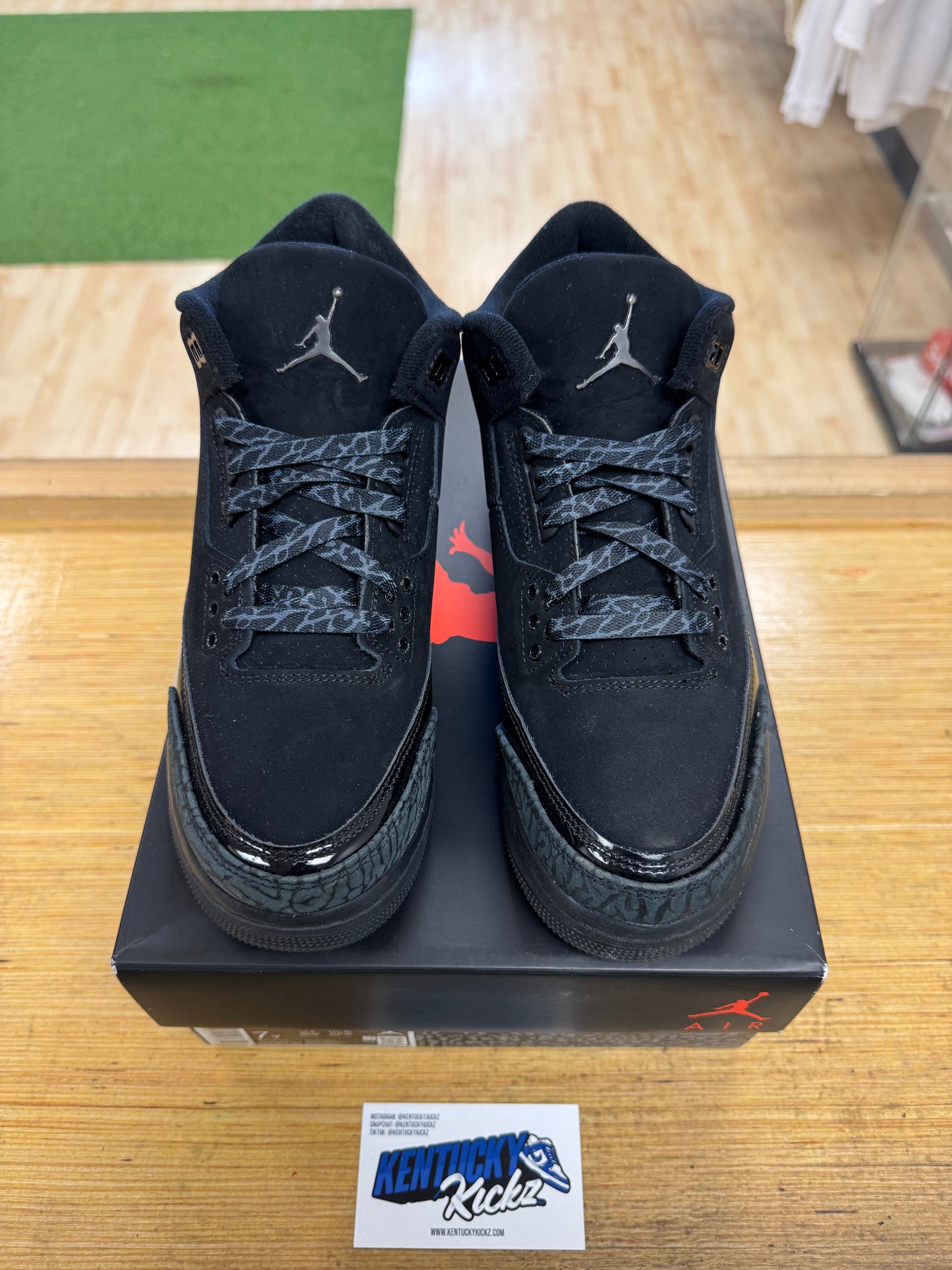Jordan 3 Retro “Black Cat” (Sz 7Y)