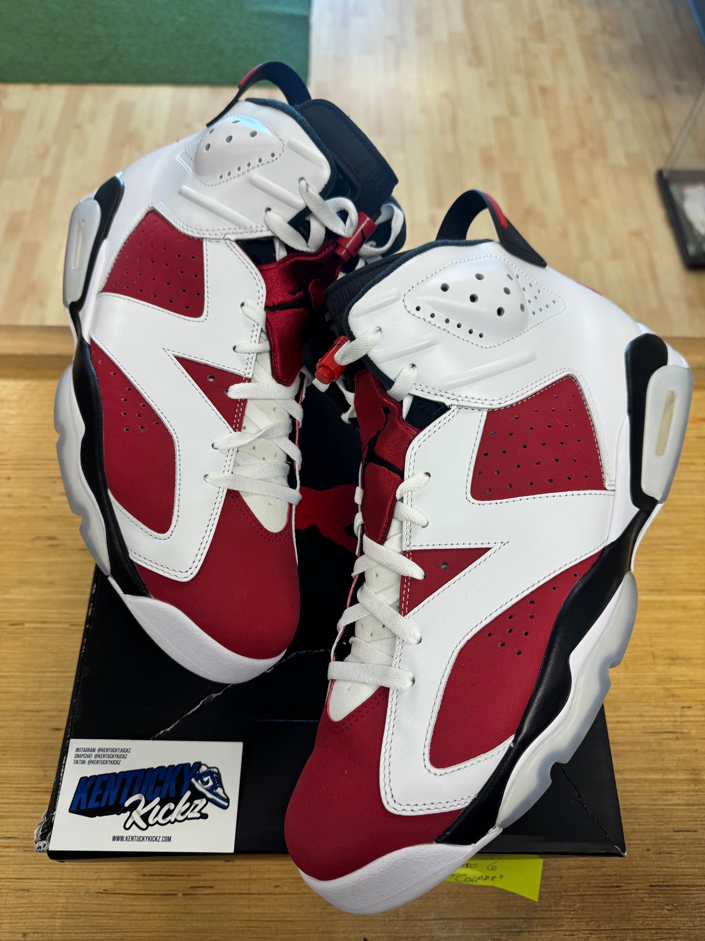 Jordan 6 Retro “Carmine” 2021 (Sz 14)