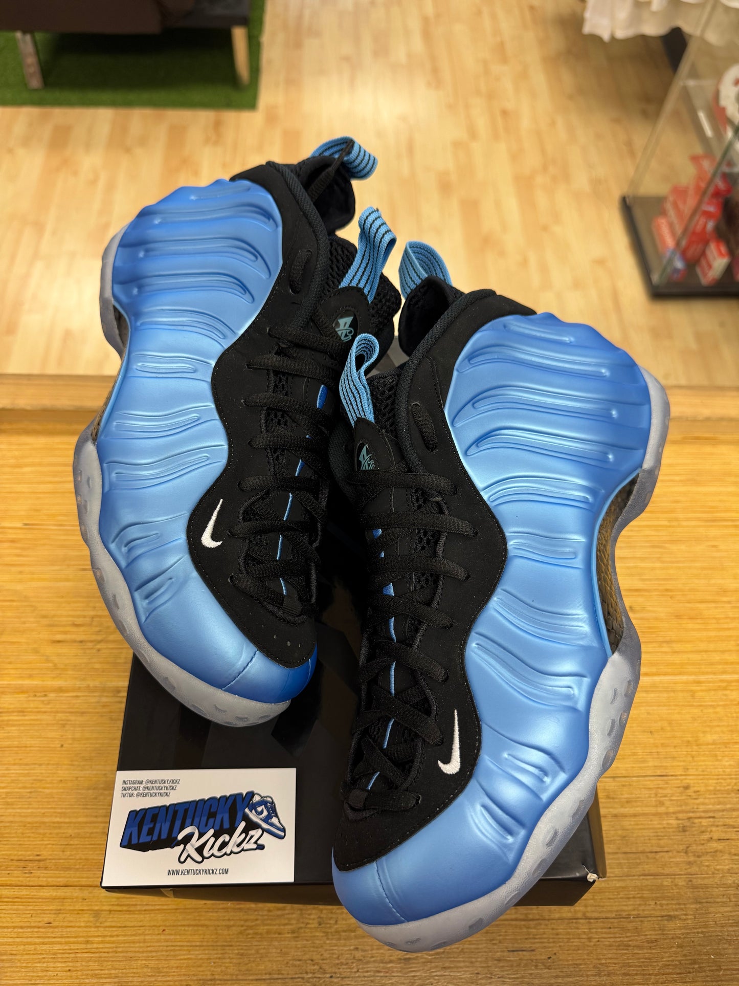 Air Foamposite One “University Blue” (Sz 12)