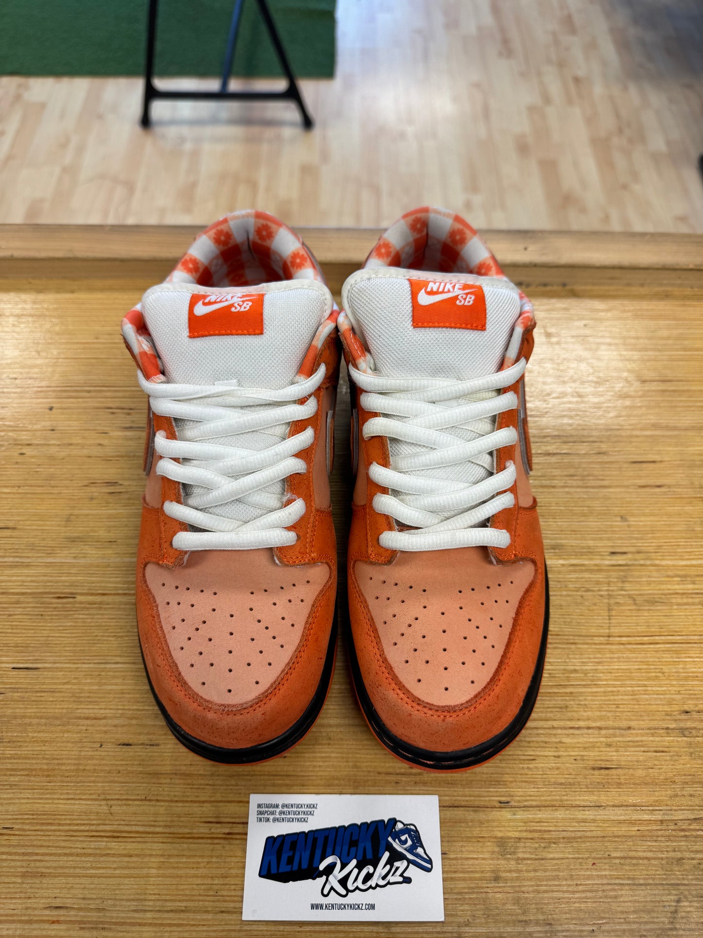 SB Dunk Low “Concepts Orange Lobster” (9.5)