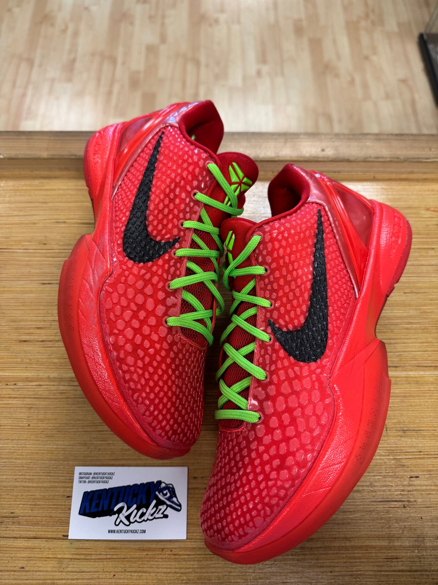 Kobe 6 Protro “Reverse Grinch” (Sz 9)