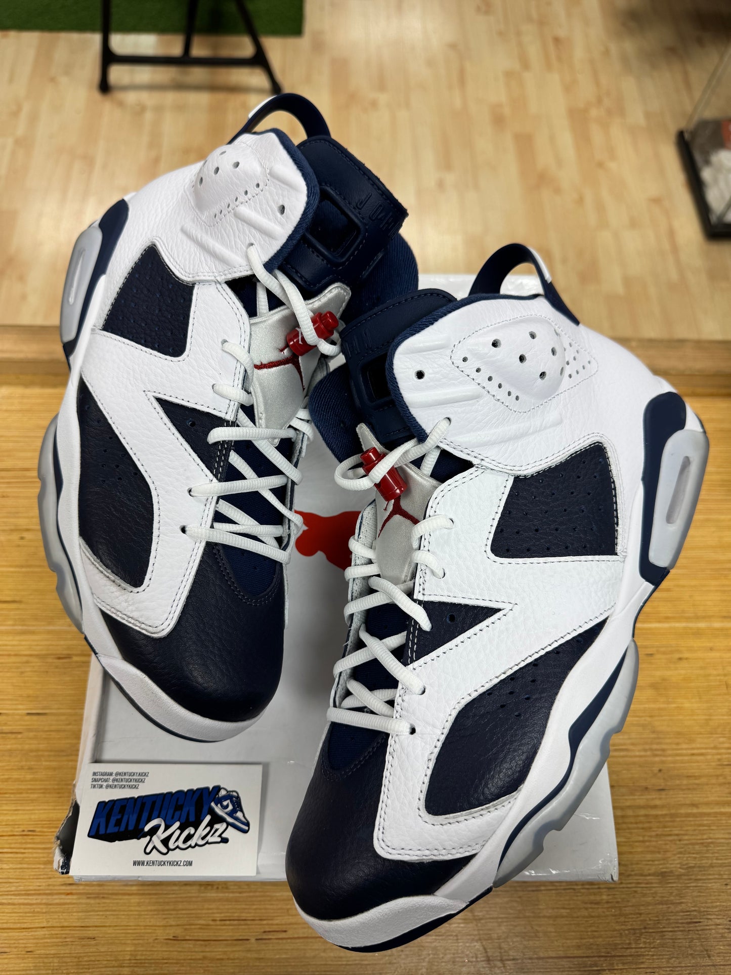 Jordan 6 Retro “Olympic” 2024 (Sz 12)
