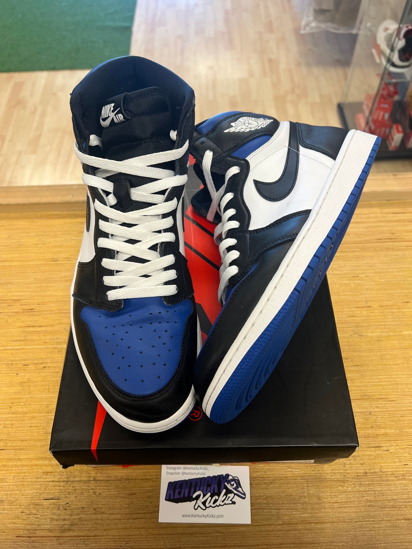 Jordan 1 Retro “Royal Toe” (Sz 12) (USED)