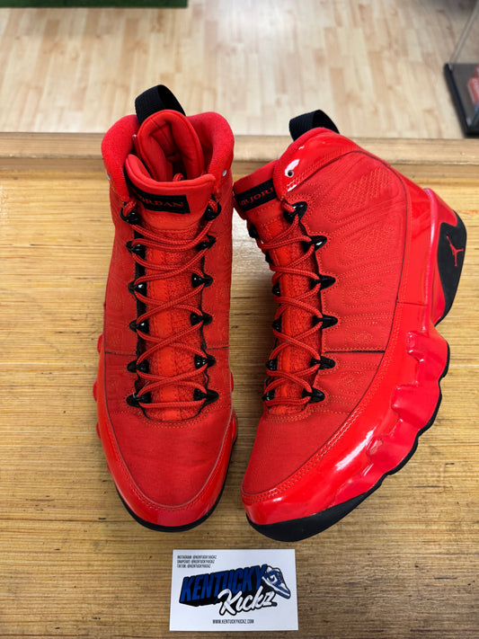 Jordan 9 Retro “Chile Red” (Sz 10.5)