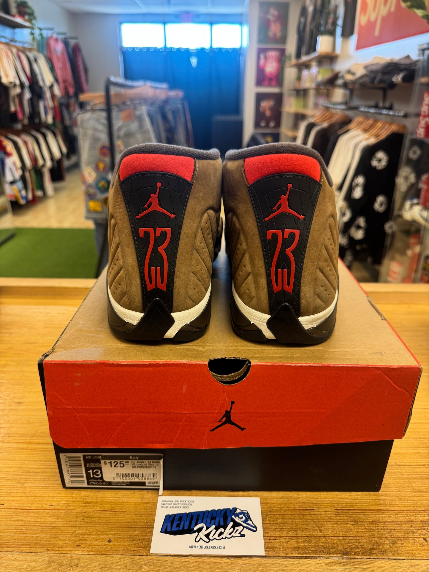 Jordan 14 Retro “Winterized Archaeo Brown” (Sz 13)