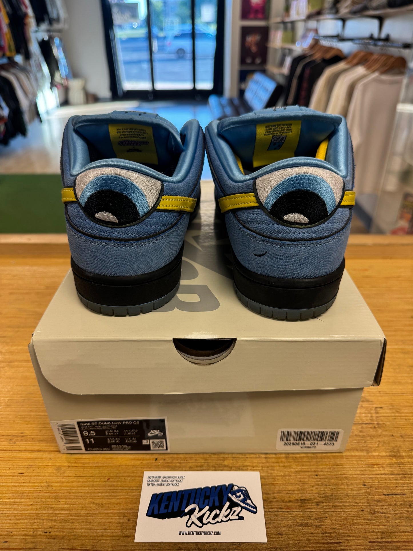 SB Dunk Low “The Powerpuff Girls Bubbles” (Sz 9.5)