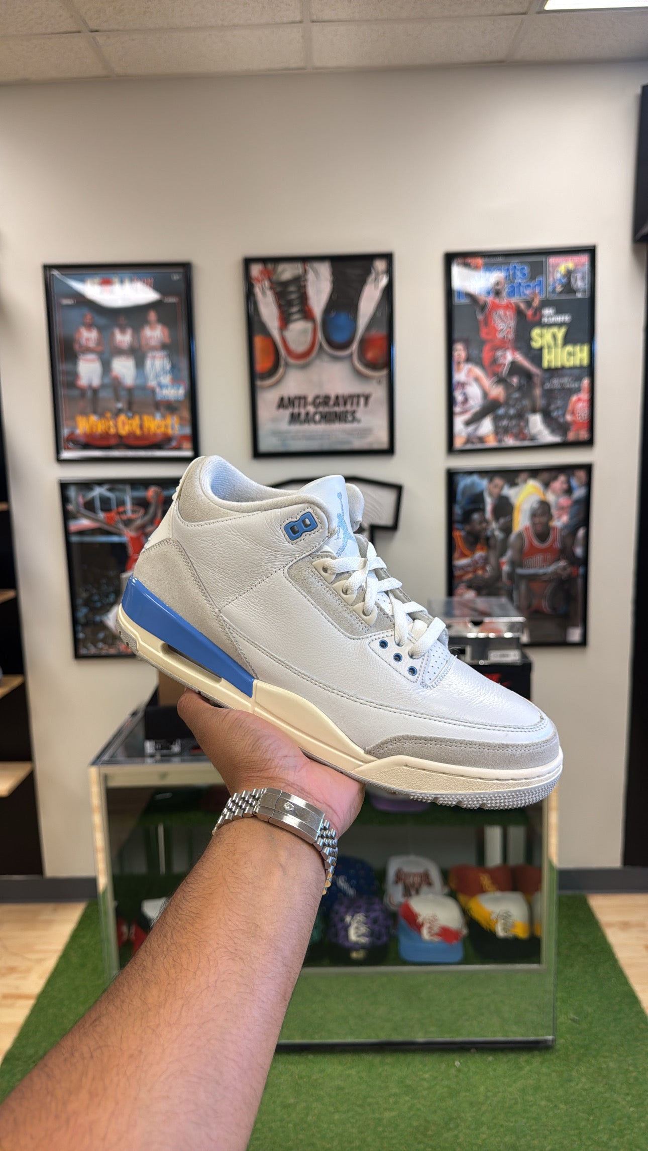 Jordan 3 Retro “Lucky Shorts” (Sz 10.5)