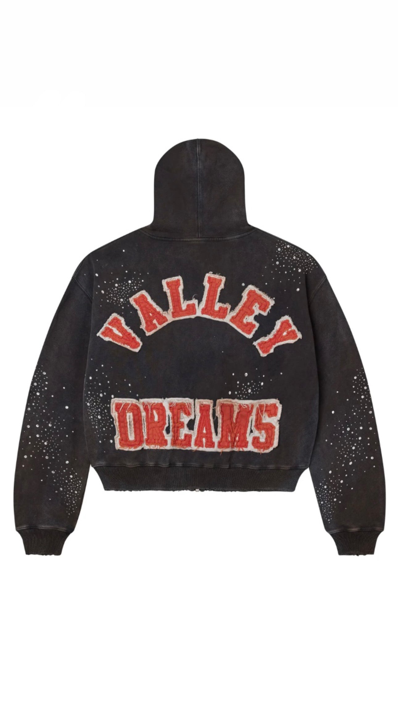 “VALE” PLUTO CLUSTERED ZIP UP (Black)